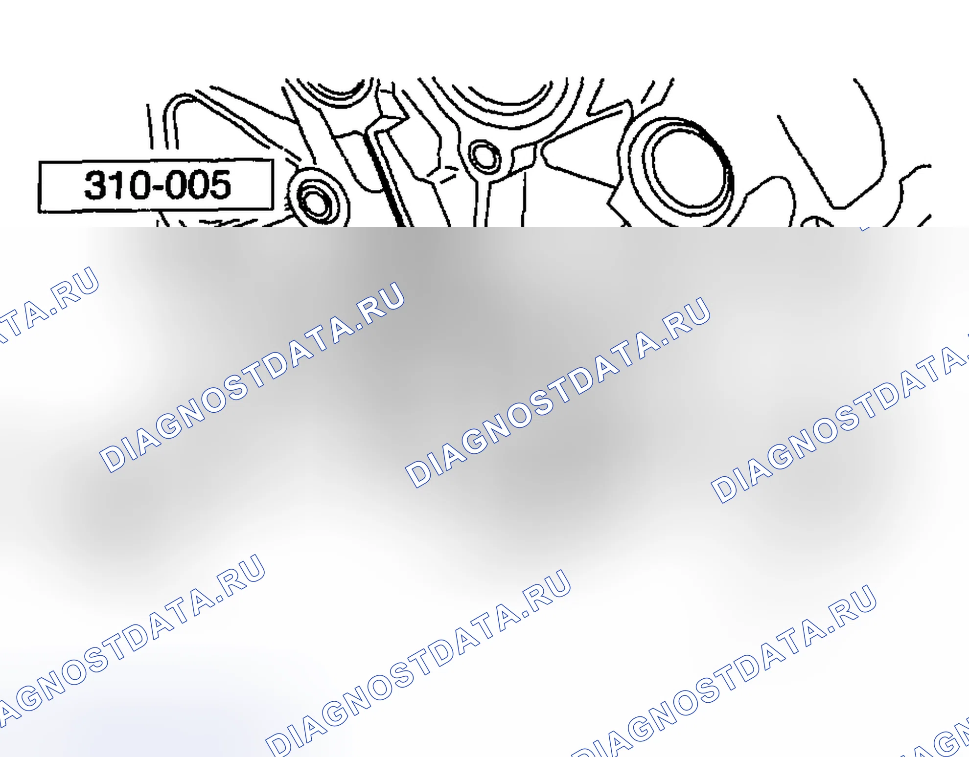 Рис. 307: Удаление. Hyundai Pony I