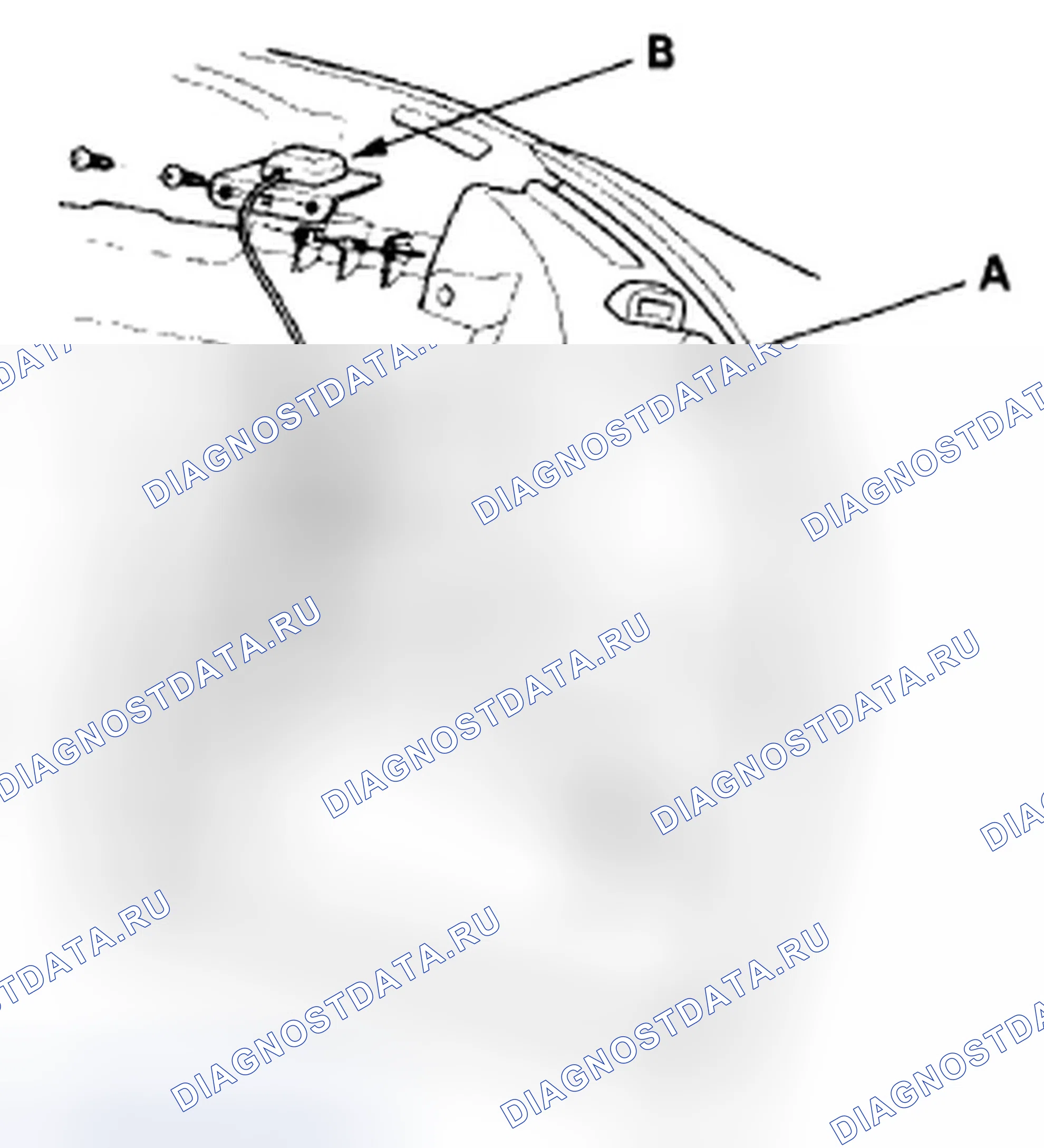 Рис. 32: Снятие / установка антенны GPS. Honda Civic VIII рестайлинг