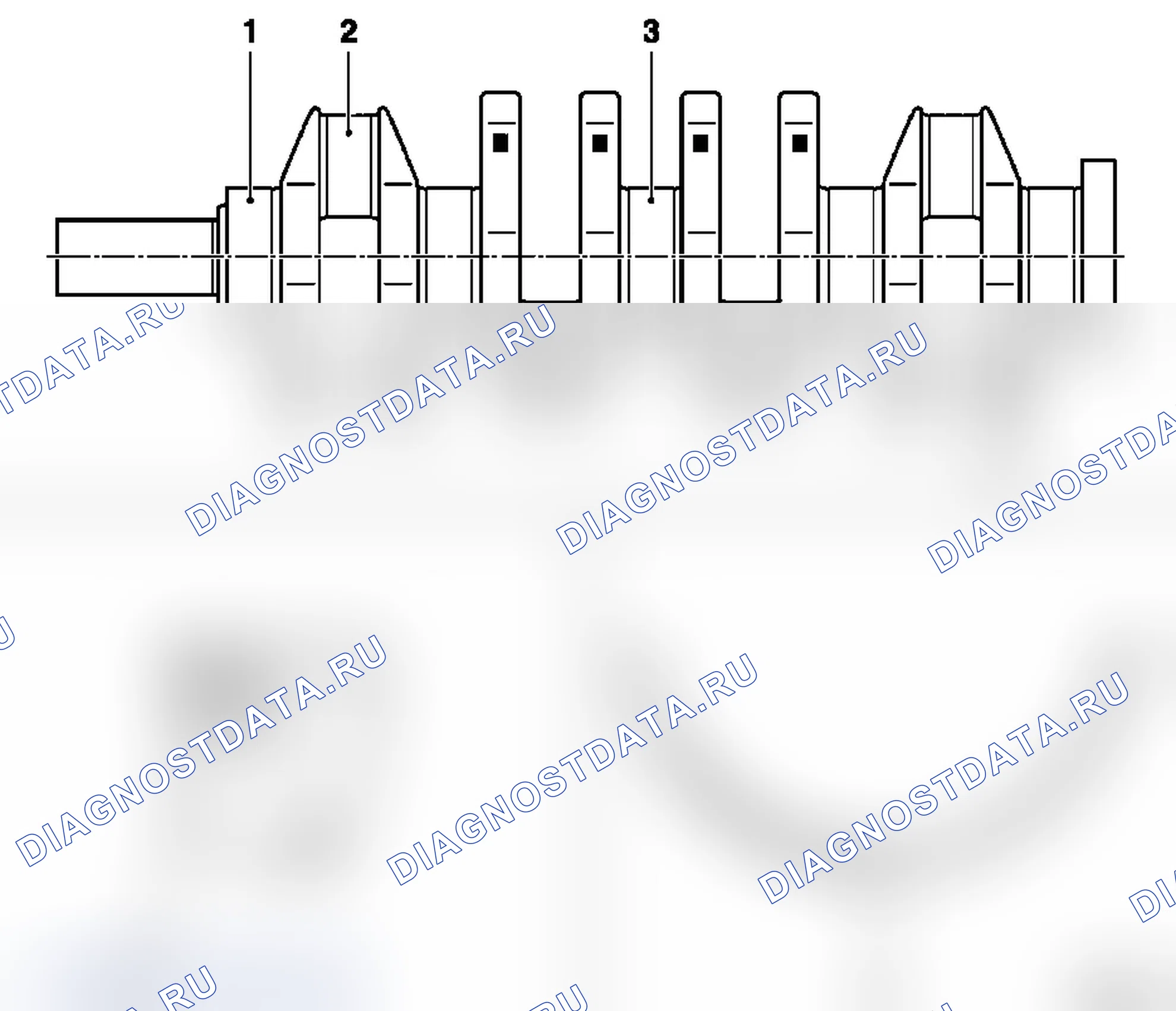 Кривошипно-шатунный механизм, блок цилиндров (Z16XEP, Z16XE1). Opel Zafira B