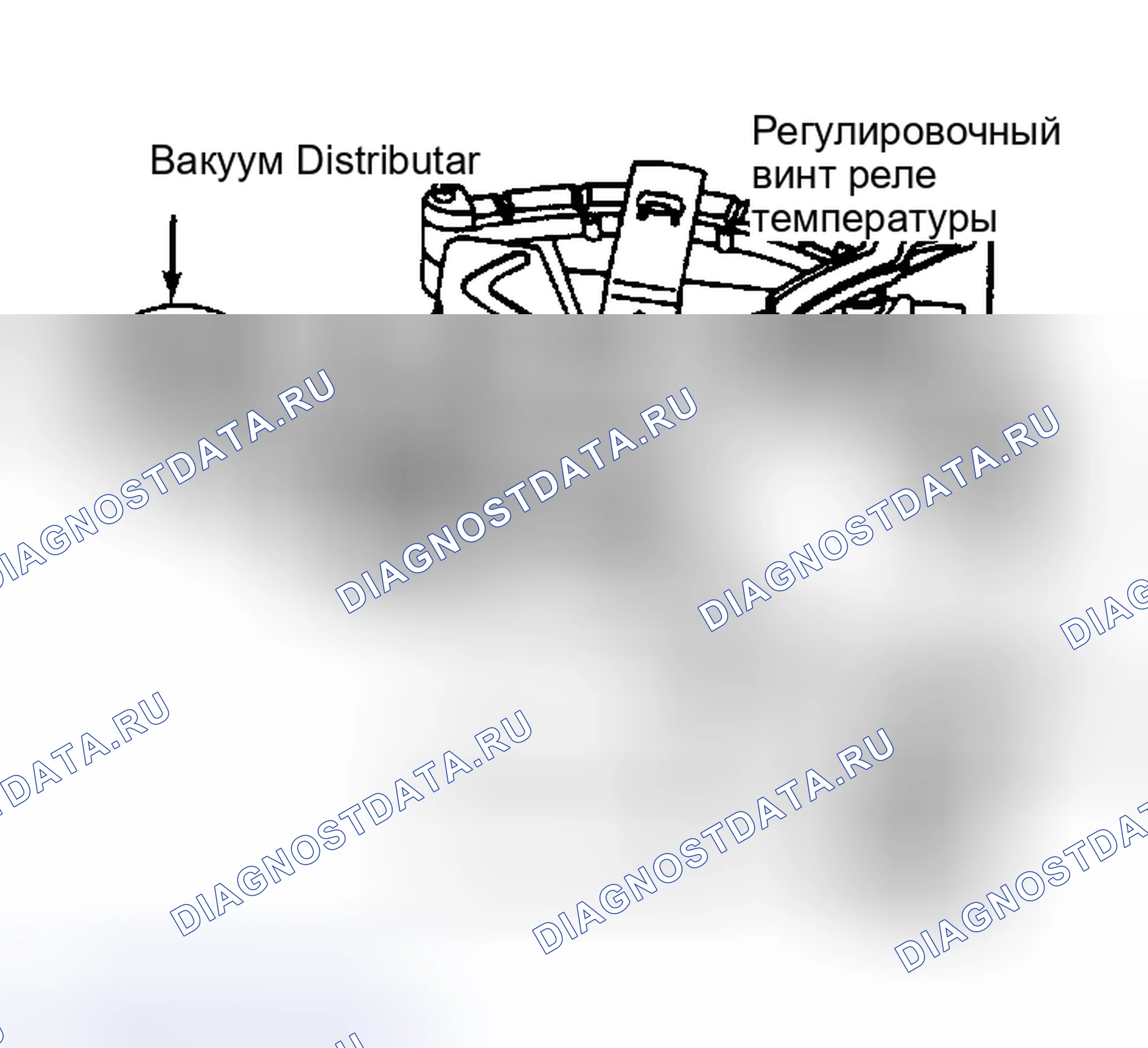 Рис. 1: Компоненты панели управления. Volkswagen Golf Mk1