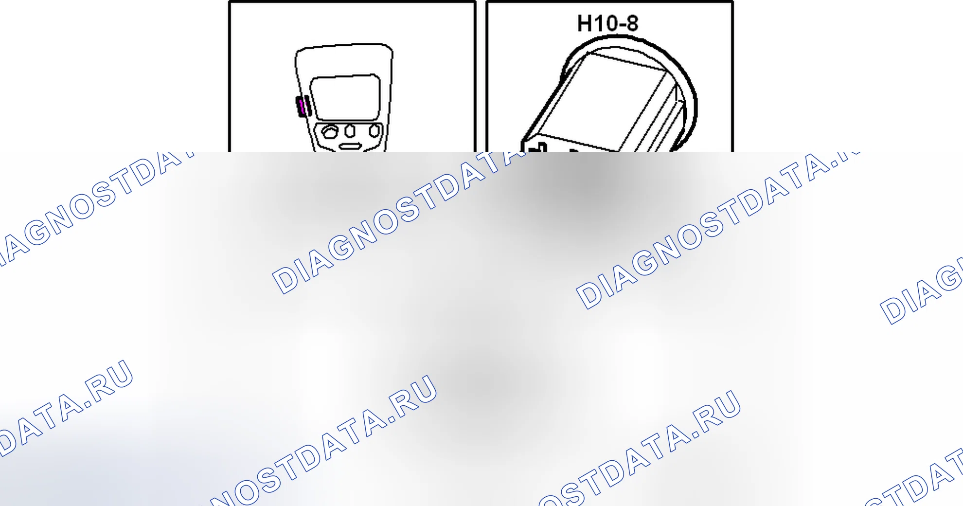 Рис. 62: Разъем H10-8. Kia Picanto III