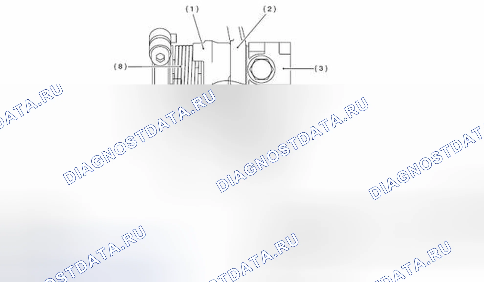 Рис. 467: МЕХАНИЗМ РЕГУЛИРОВАНИЯ ПОДЪЕМА КЛАПАНА. Subaru Outback BR