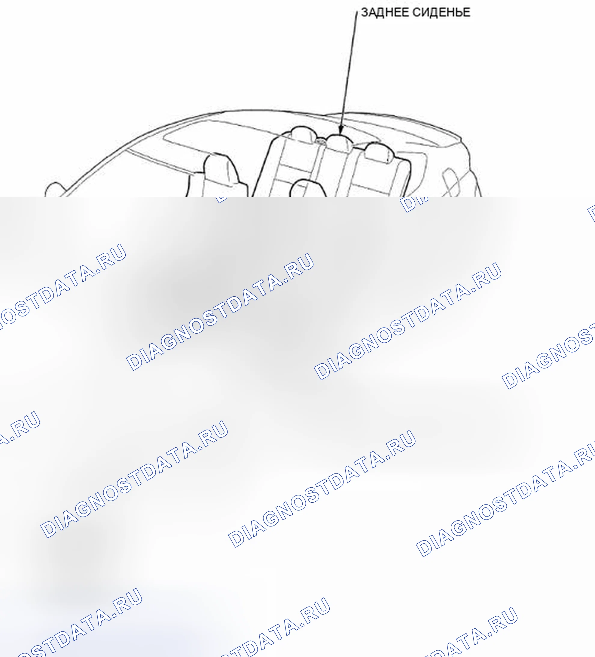 Рис. 346: Указатель расположения компонентов. Honda Accord VIII