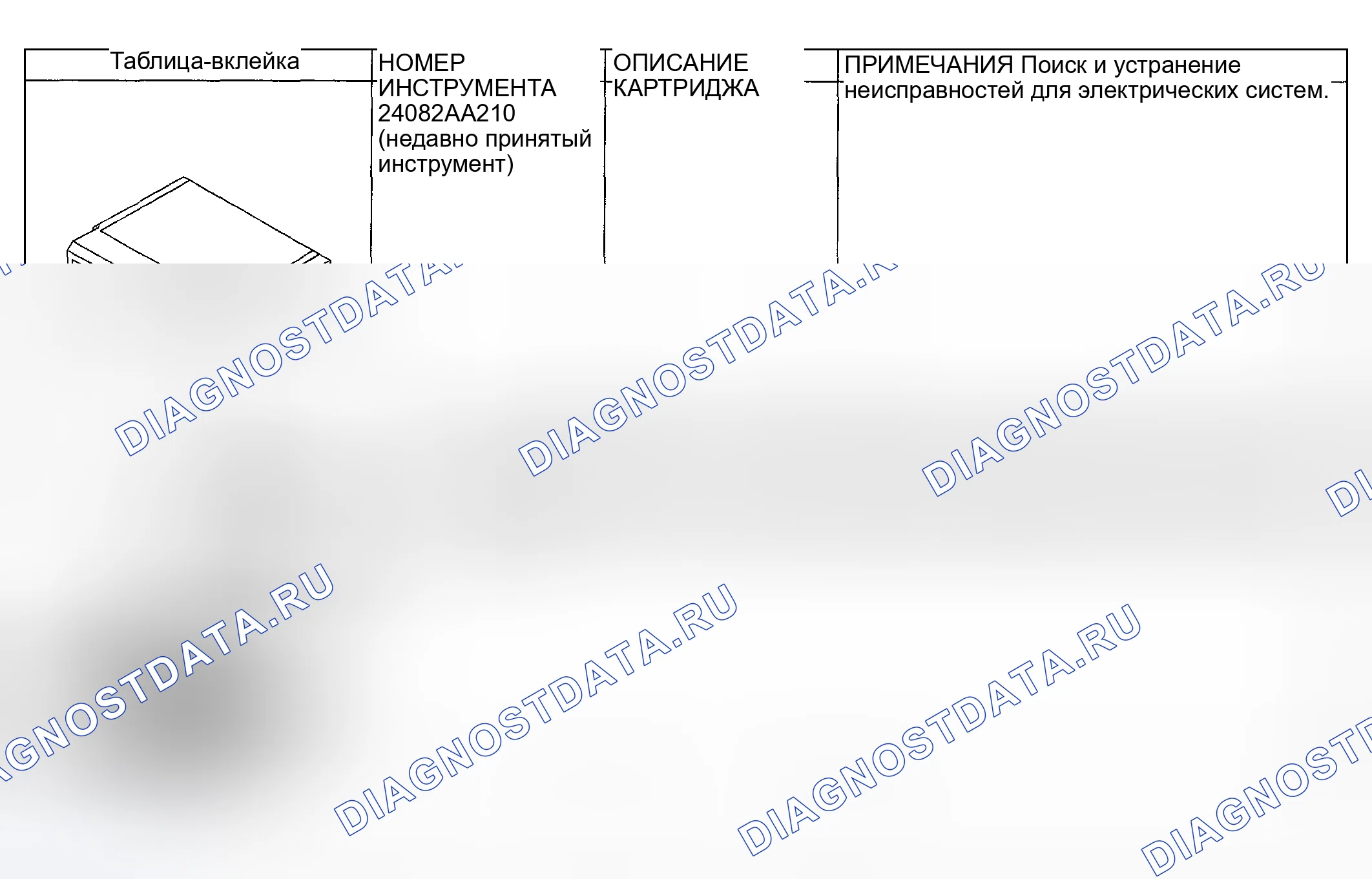 Рис. 568: СПЕЦИАЛЬНЫЕ ИНСТРУМЕНТЫ. Subaru Impreza WRX GD/GG рестайлинг