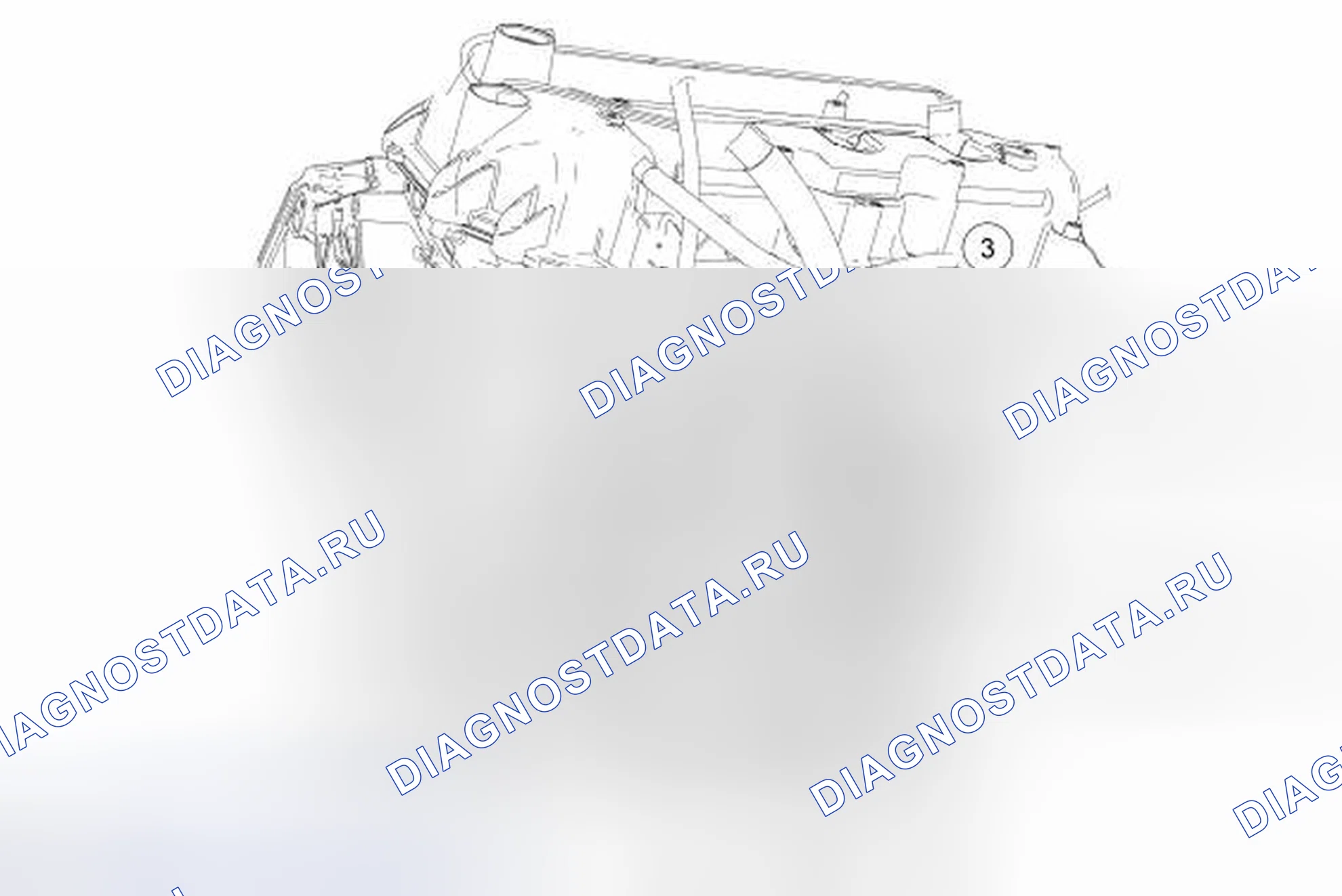 Рис. 21: Генератор - 3,0 л. Hyundai Lafesta I