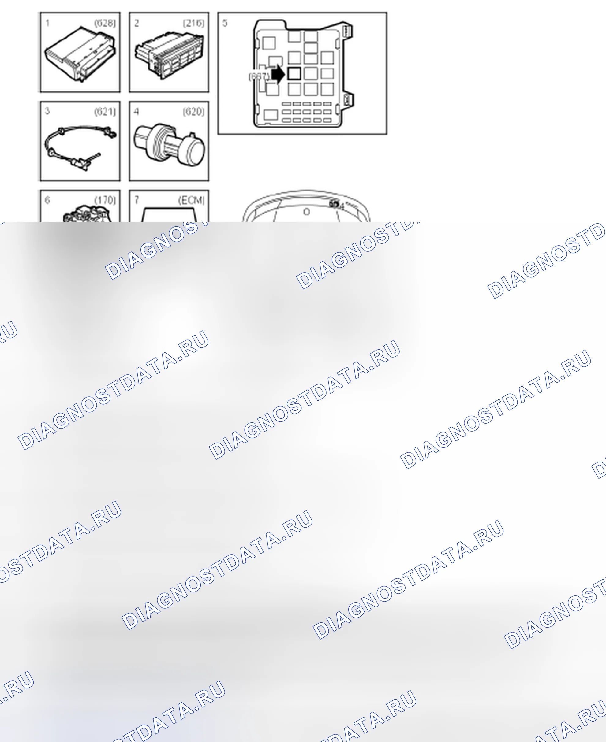 Рис. 32: ОСНОВНЫЕ КОМПОНЕНТЫ, ФУНКЦИИ КОНДИЦИОНЕРА. Kia Picanto III
