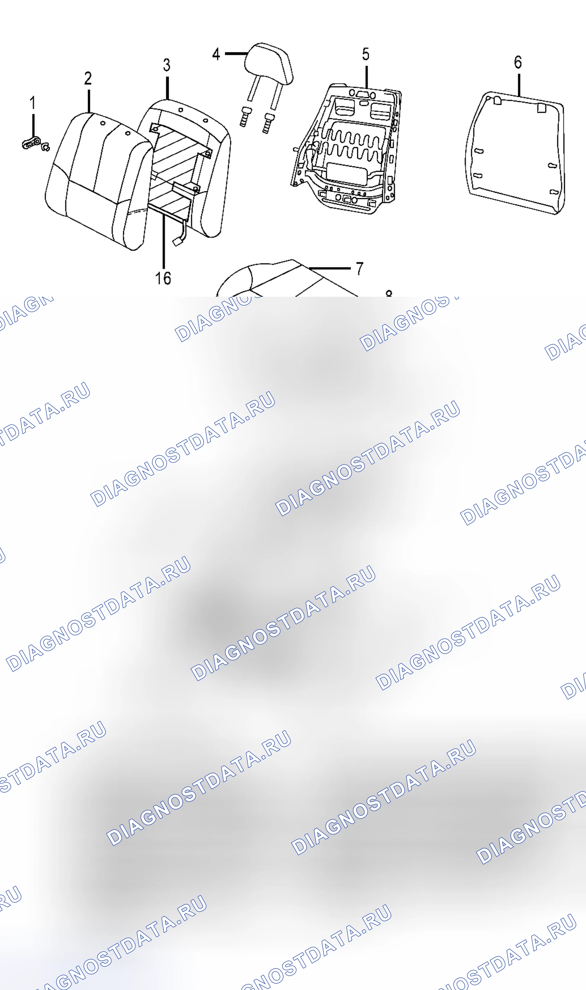 Рис. 9: Демонтаж и монтаж. Nissan Altima L31