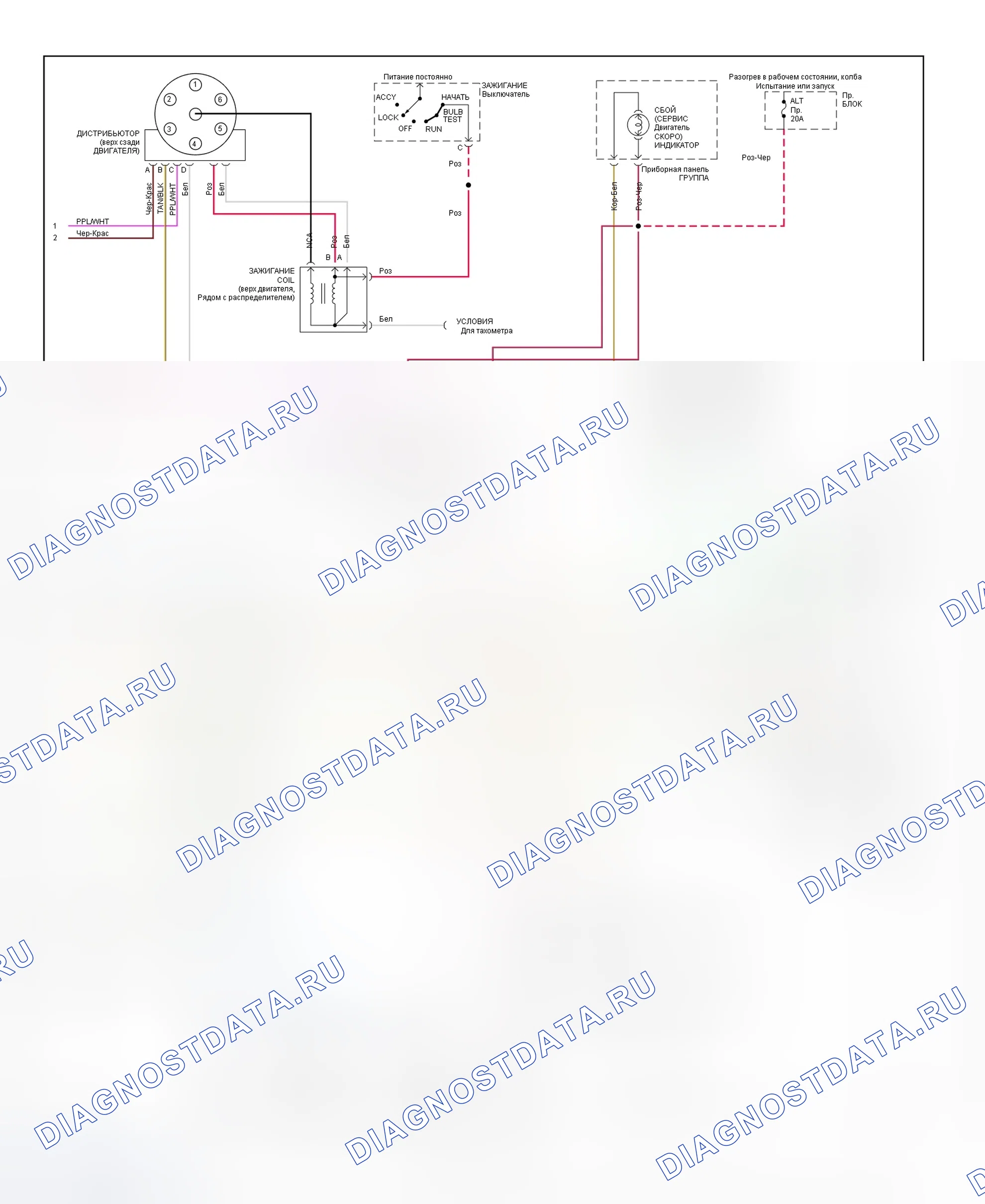 Рис. 99: электросхема (серия " P " - 5.7L с M / T - 2 из 2). Chevrolet Suburban C2500 