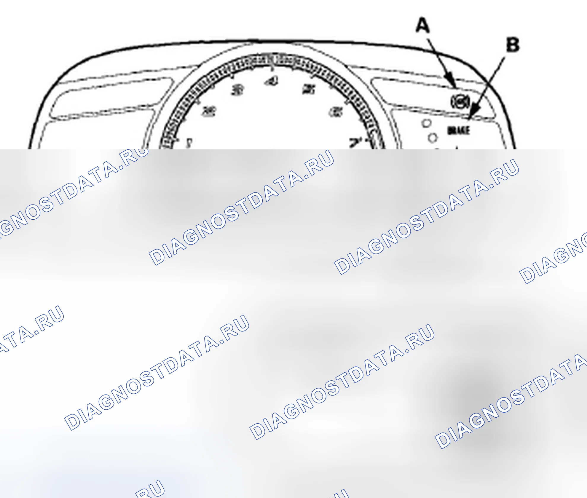 Рис. 219: Индикатор системы. Honda Civic VIII