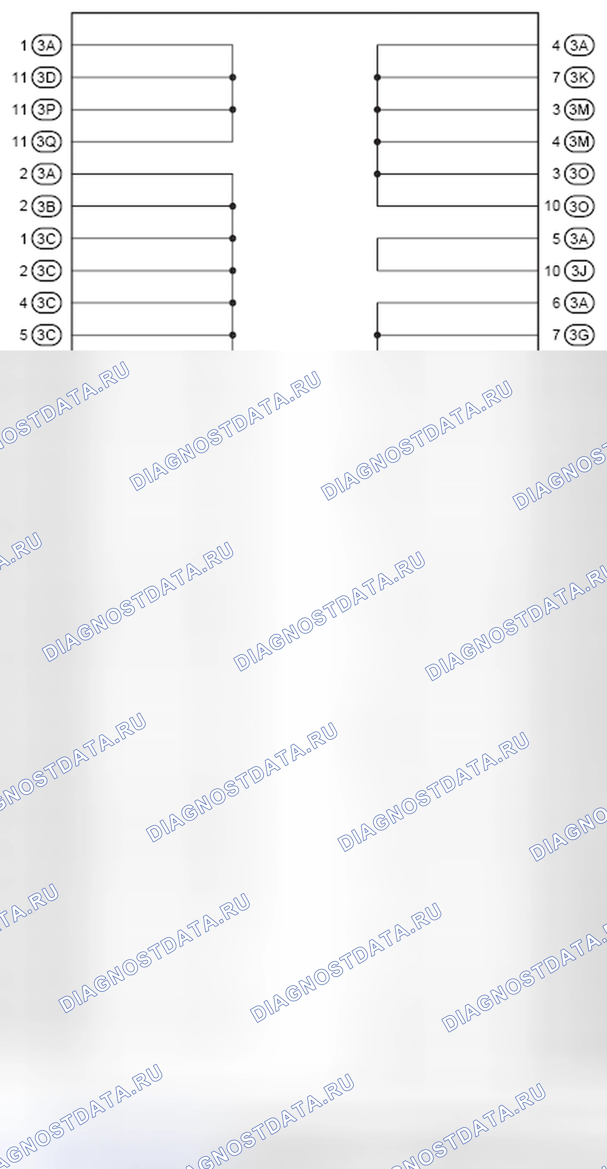 Рис. 346: J / B No3 Схема внутренней цепи (1 из 4). Haval H5 II