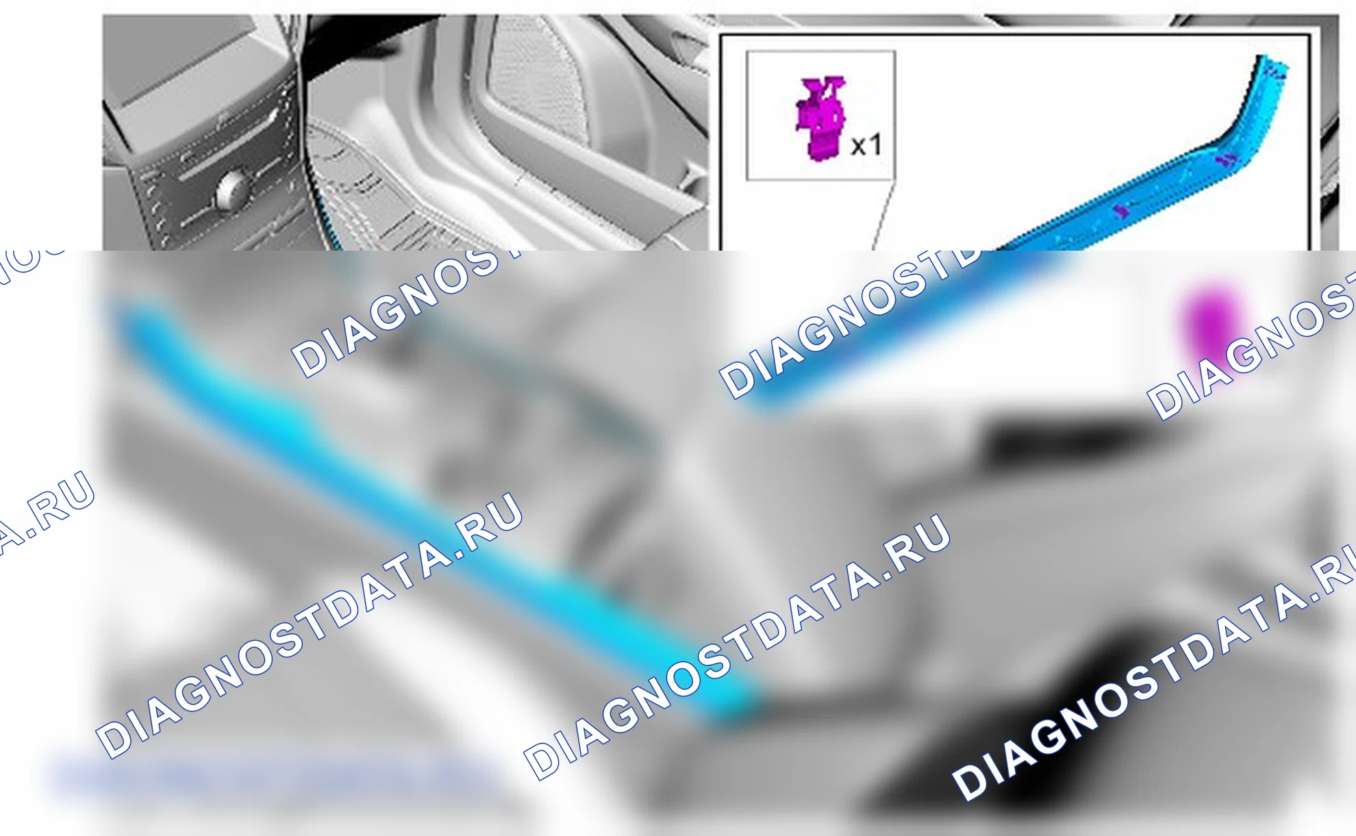 Как снять и установить гнездо рычага выбора передач. Ford Galaxy III
