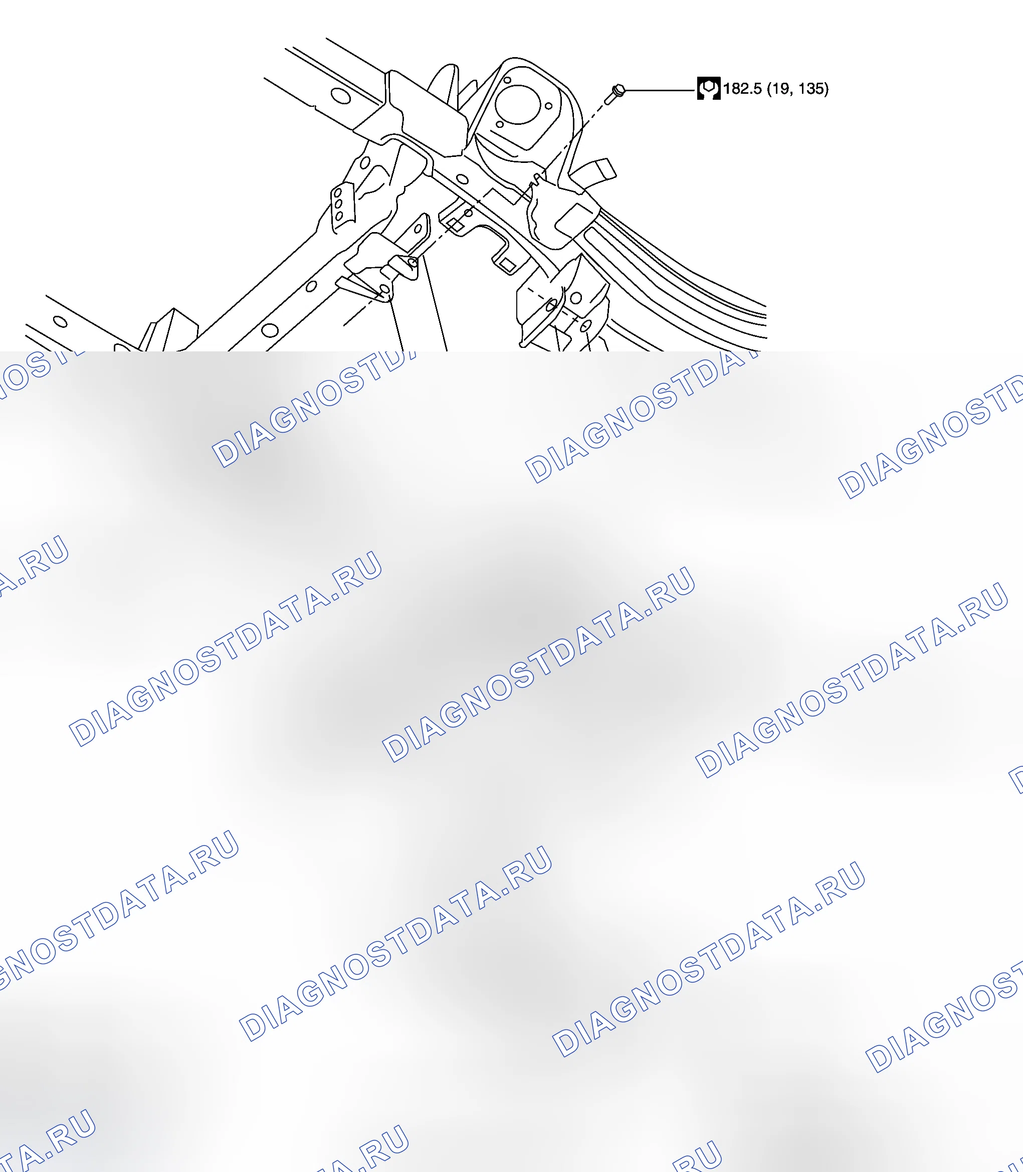 Рис. 43: Демонтаж и монтаж. Honda N-WGN I