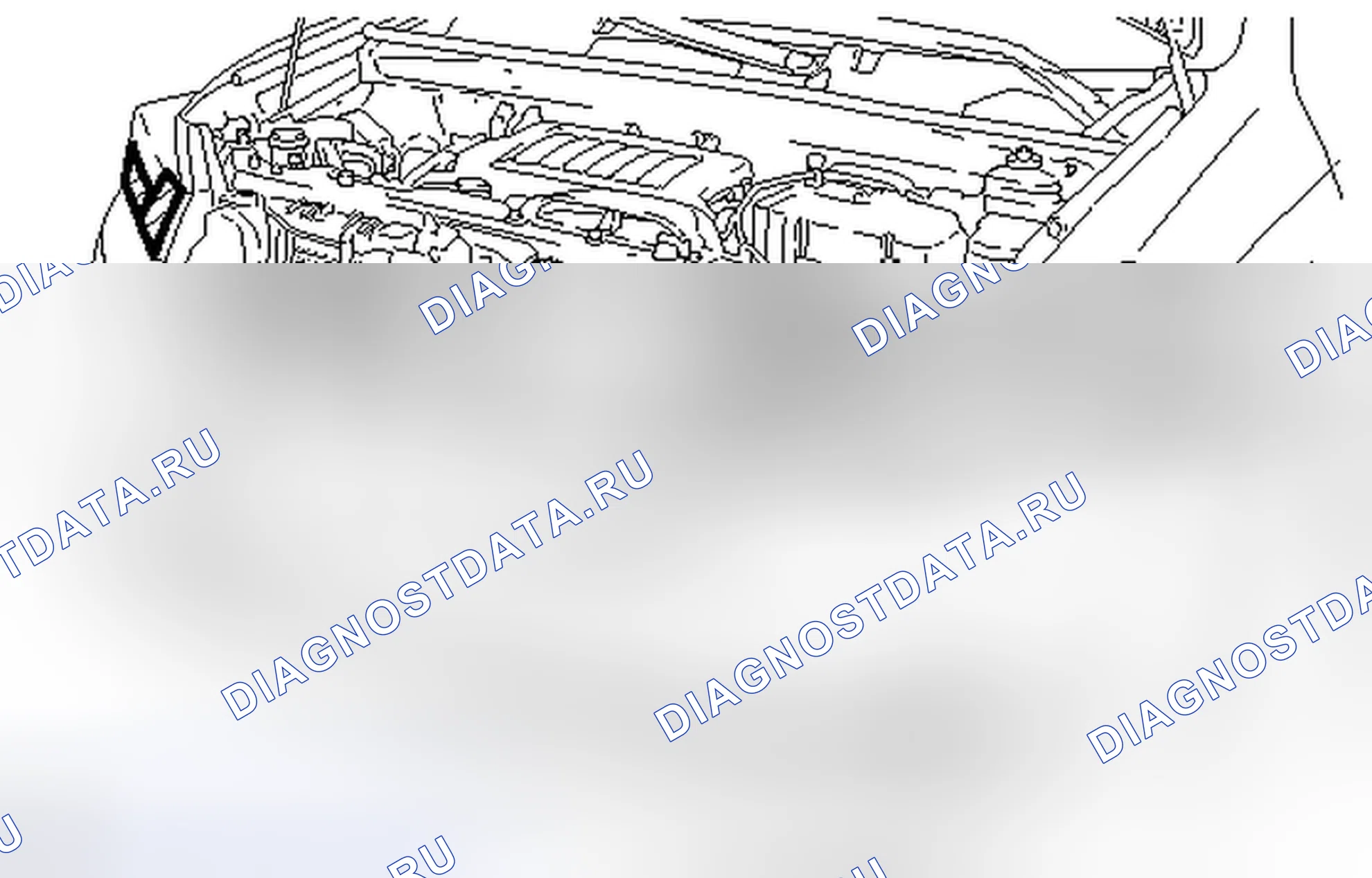Рис. 84: ДЕМОНТАЖ. Toyota Highlander II рестайлинг
