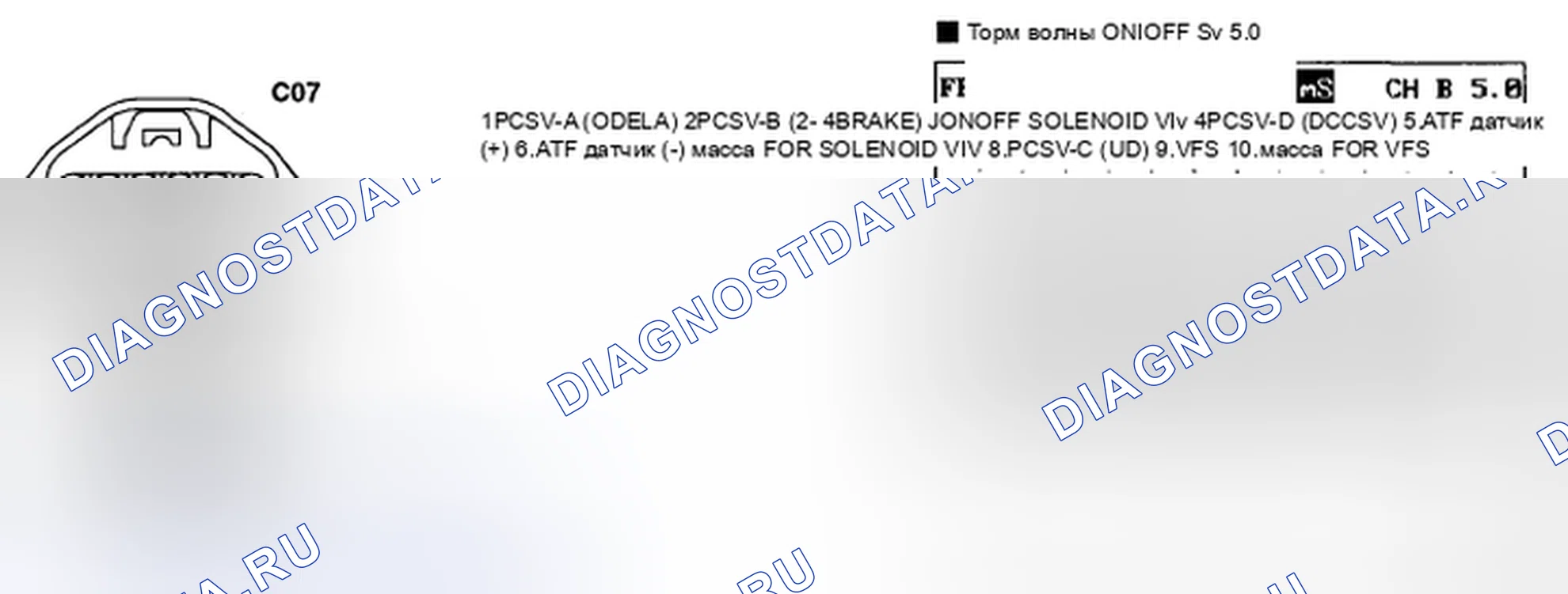 Рис. 90: ПРОВЕРКА ЦЕПИ ПИТАНИЯ. Kia Spectra I рестайлинг 2