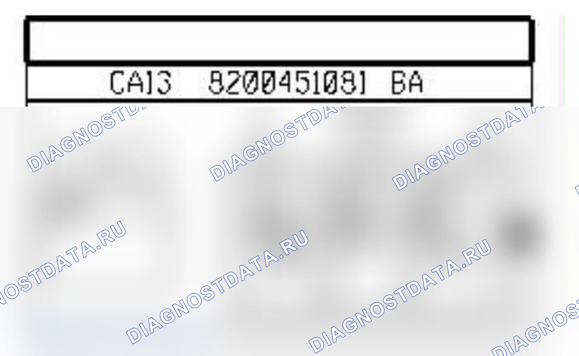 Распиновка разъёма 211 — Элдвиг. очистителя задн. стекла. Renault Megane II