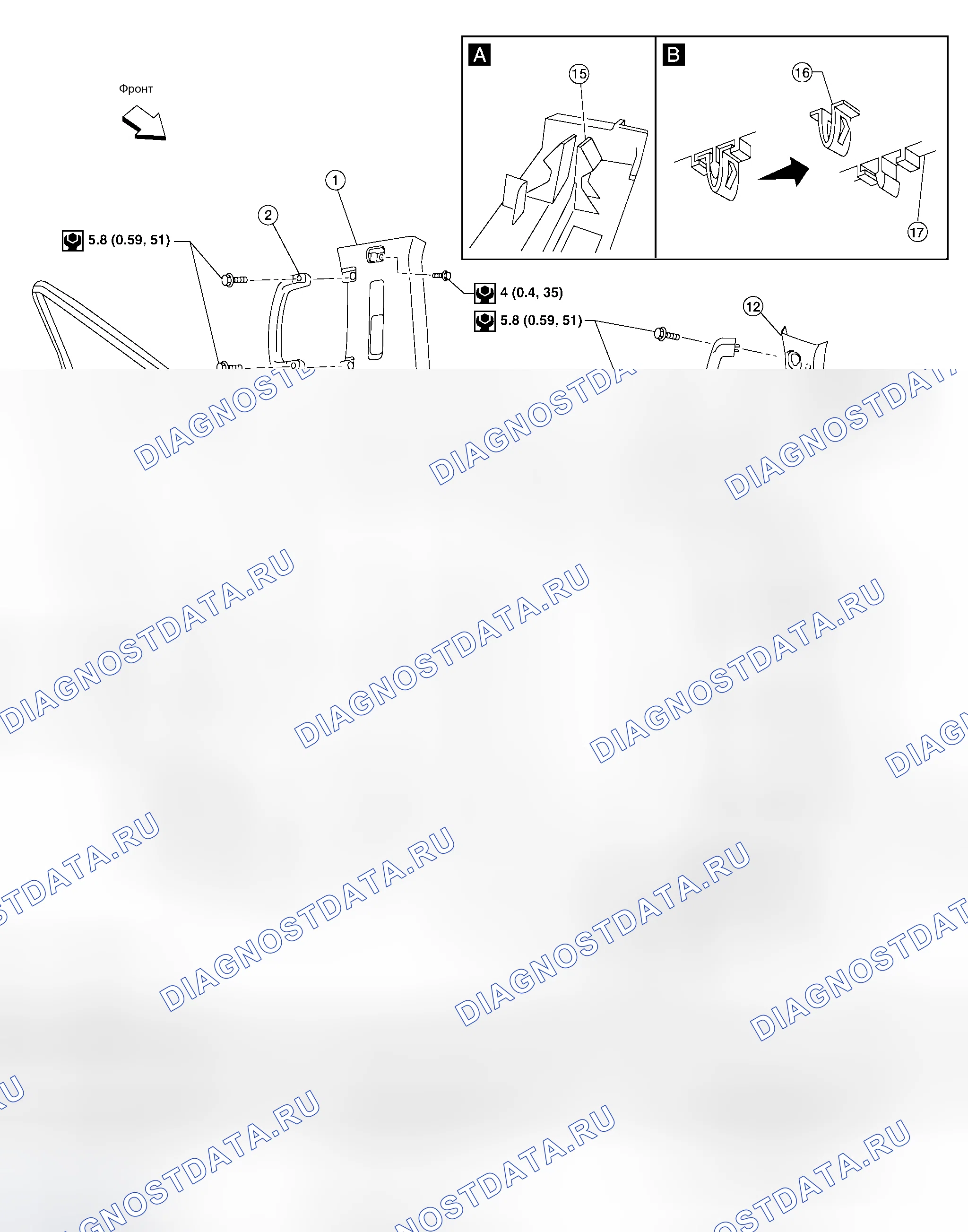 Рис. 13: Компоненты. Honda Jazz I