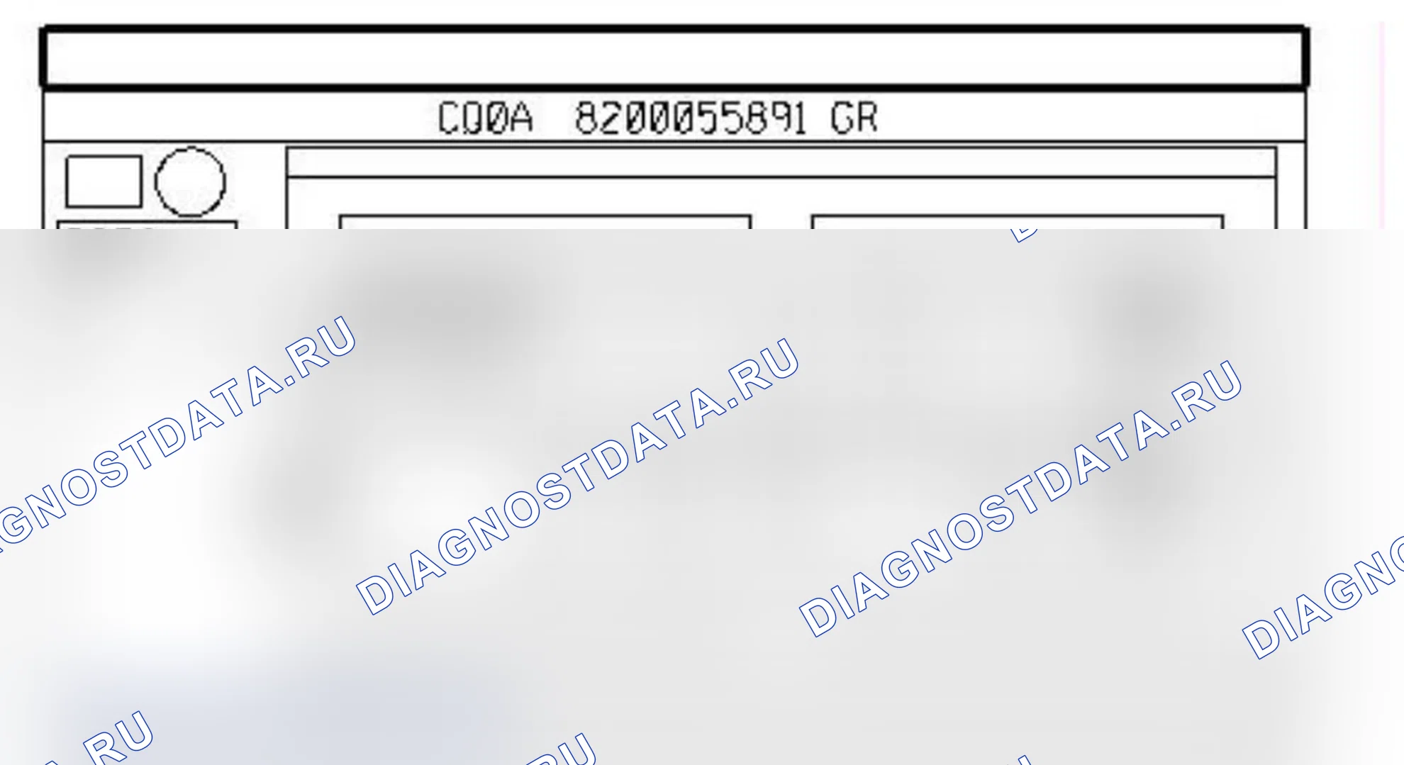 Распиновка разъёма R278 — Раз. элпров. салона/прнат. ремня безоп. пасс.. Renault Clio II
