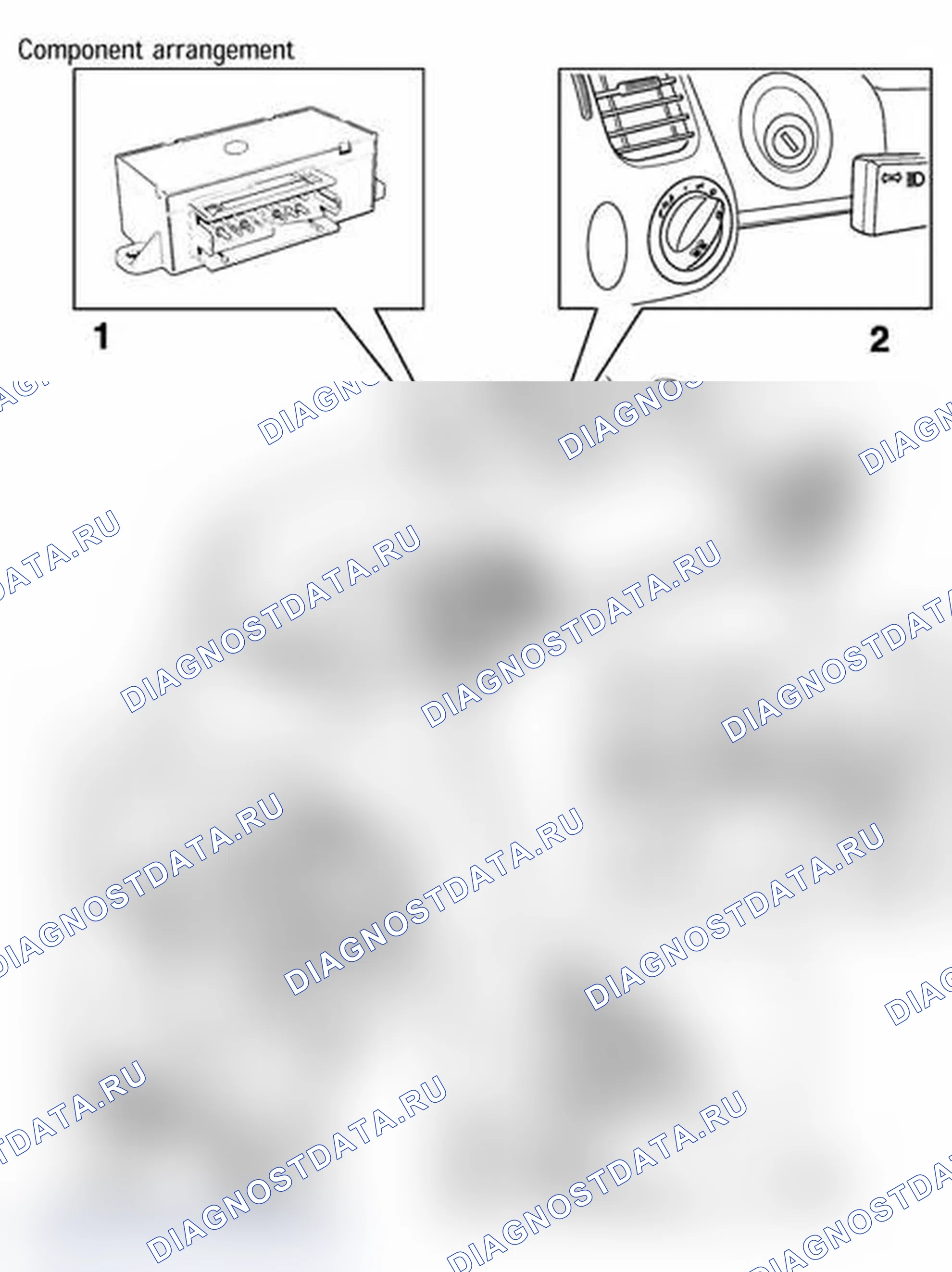 Рис. 38: Компоновка компонентов. Porsche Boxster S 986