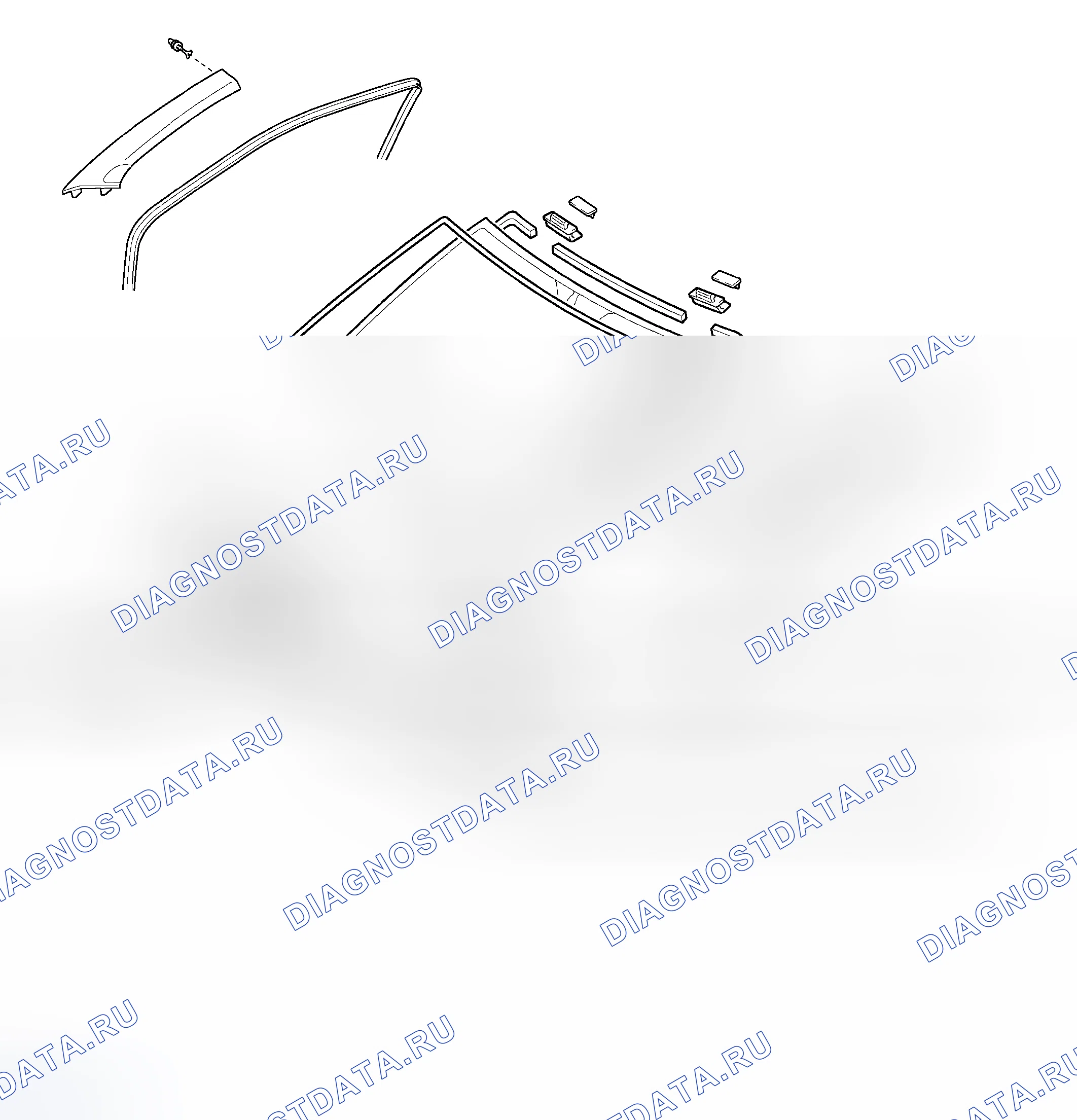 Рис. 24: КОМПОНЕНТЫ. Toyota Avalon XX30