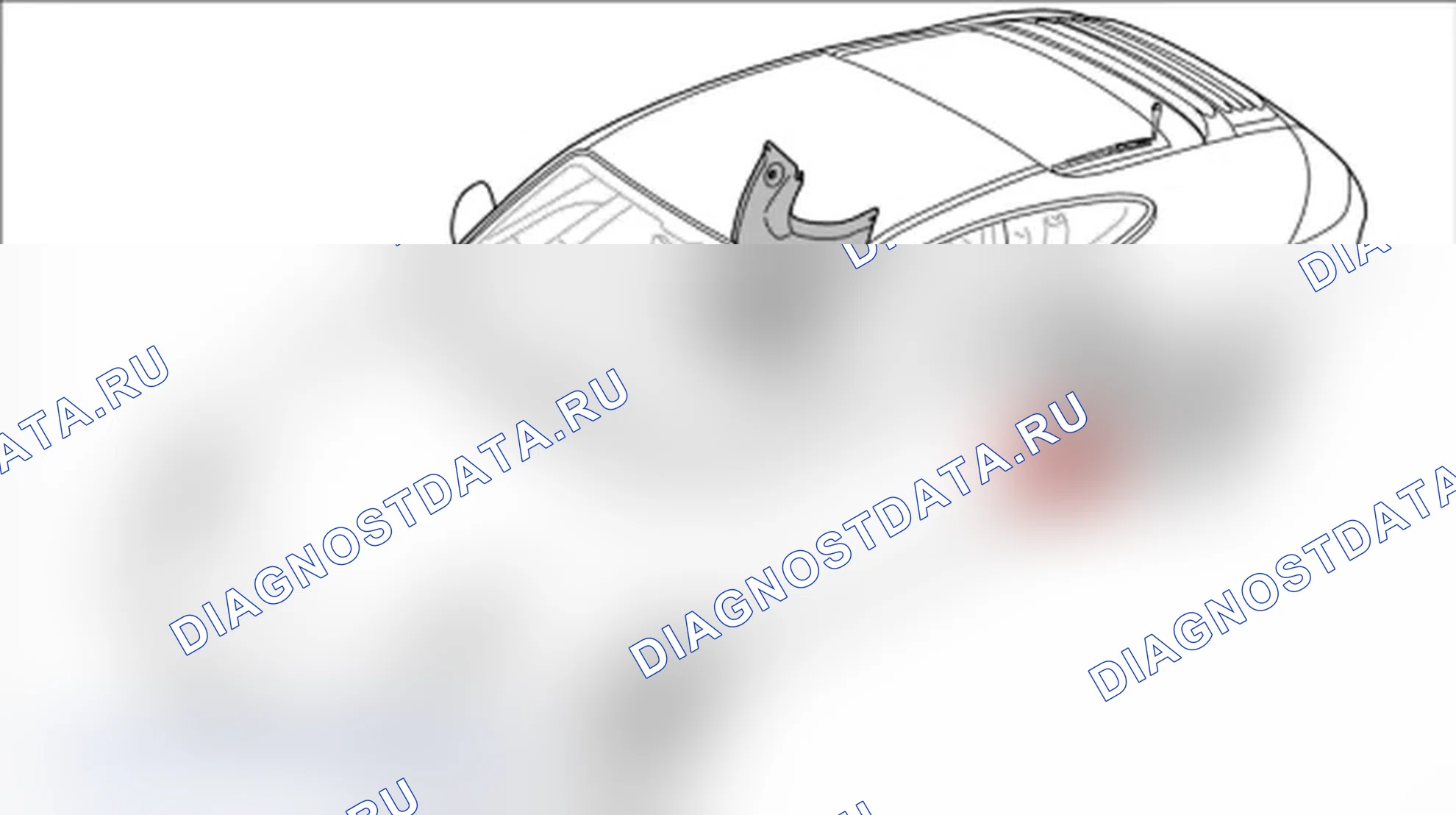 Рис. 113: Снятие обрезки бокового сечения. Porsche 911 GT3 997