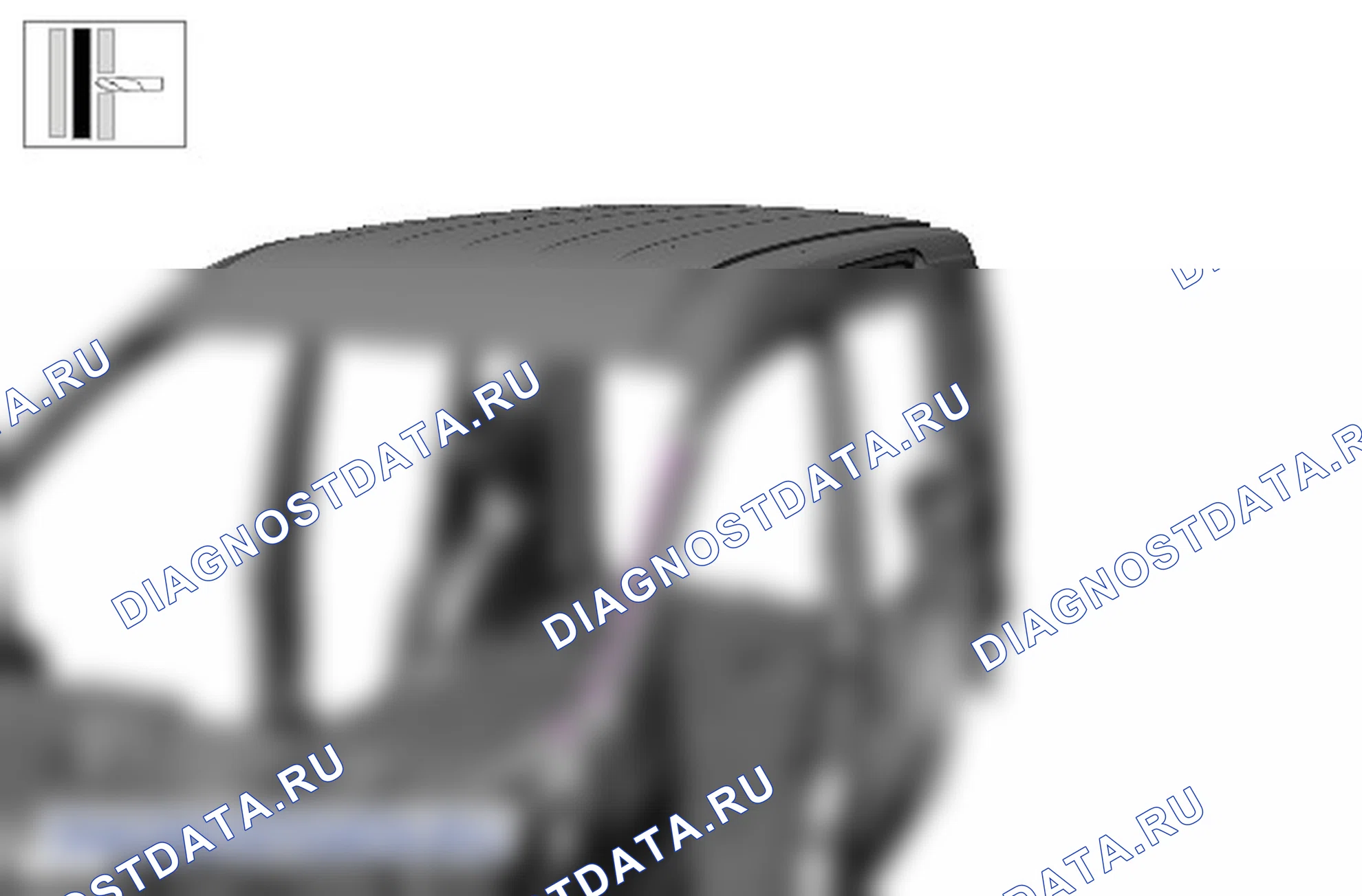 Как снять и установить наружную панель стойки 'А'. Ford Transit Connect II