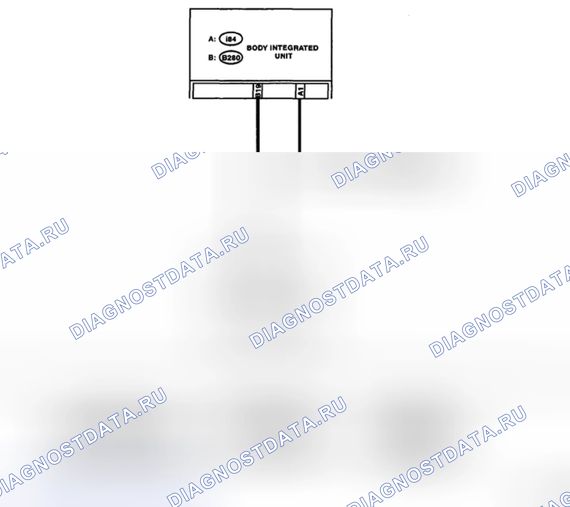 Рис. 9: электросхема. Subaru Outback BP рестайлинг