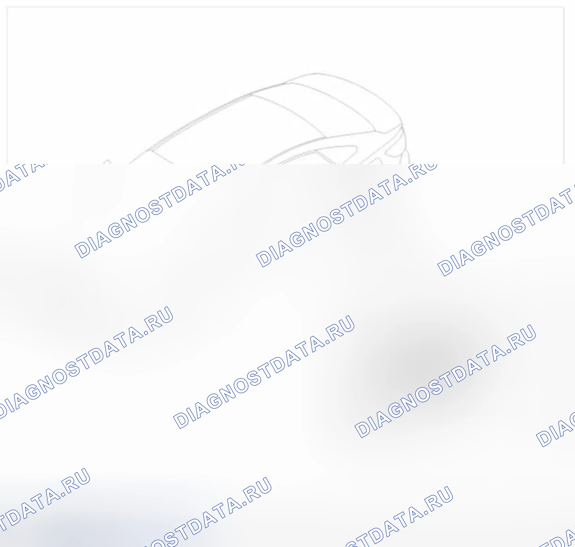 Рис. 94: Расположение компонентов. Hyundai Azera II