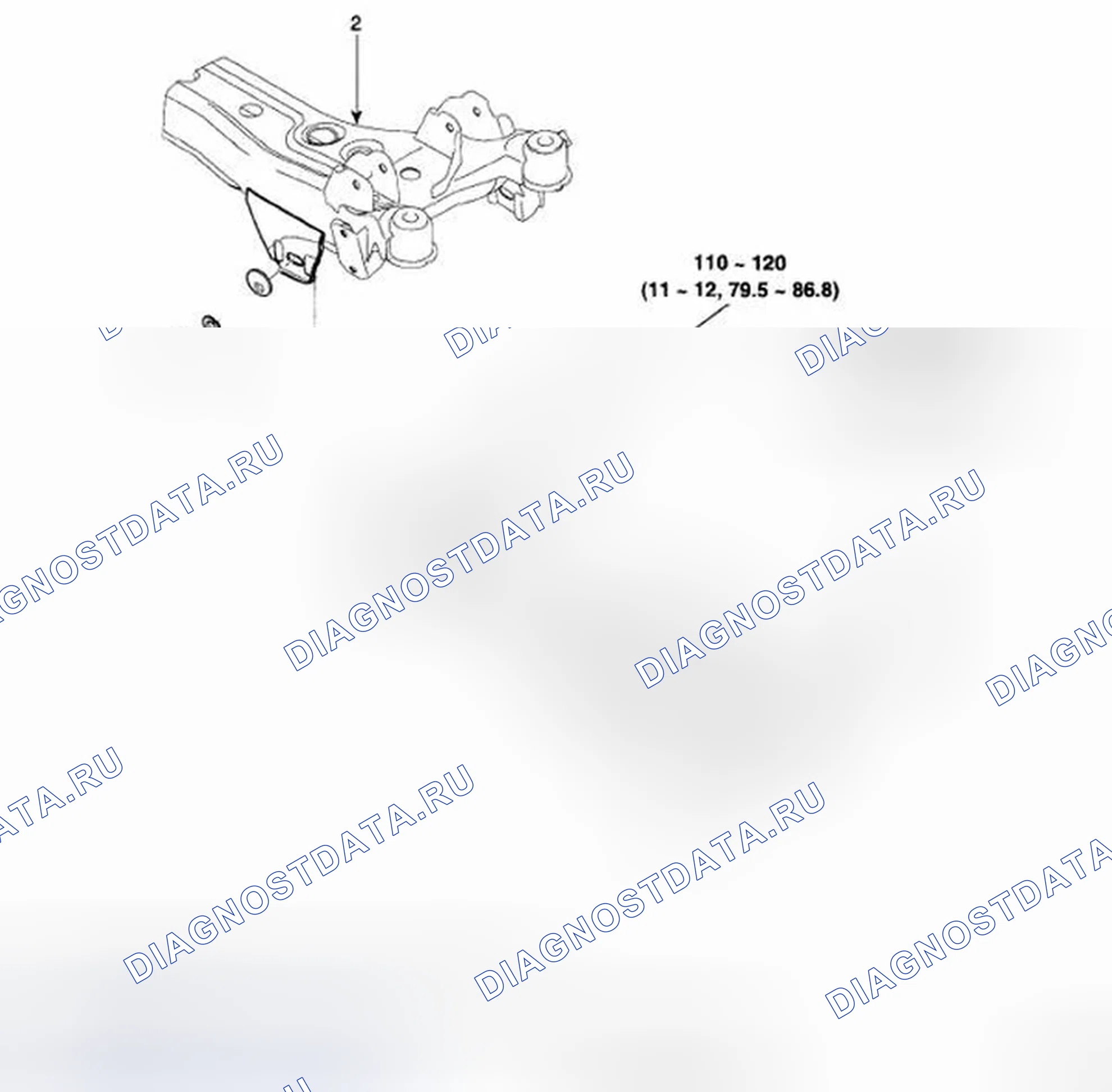 Рис. 19: КОМПОНЕНТЫ. Hyundai Azera I