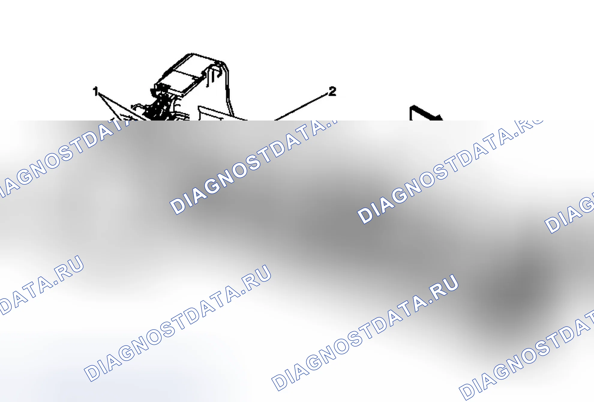 Рис. 136: Замена впускного шланга коллектора охлаждения аккумулятора (от 72 до 126 ячеек). Chevrolet Volt I