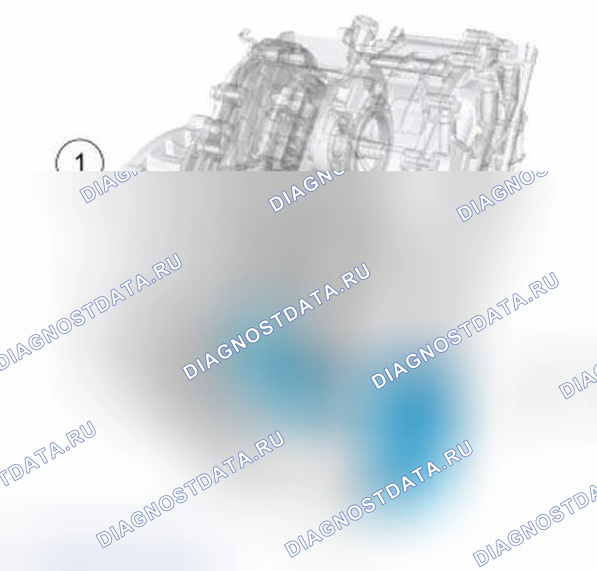 Рис. 44: Насос трансмиссионной жидкости. Ford C-MAX II