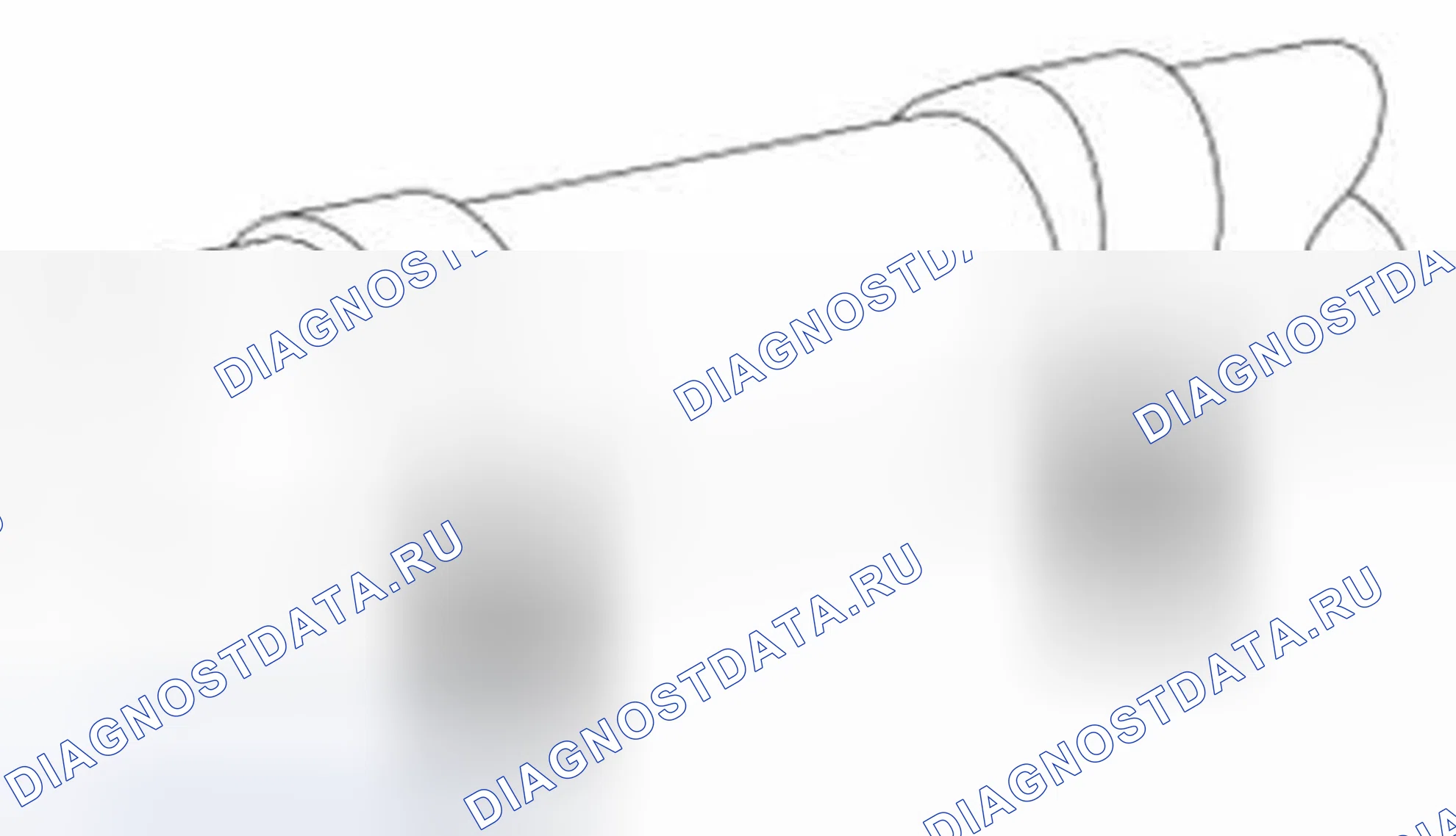 Рис. 2312: Проверка поверхности распределительного вала. Ford Mustang V рестайлинг