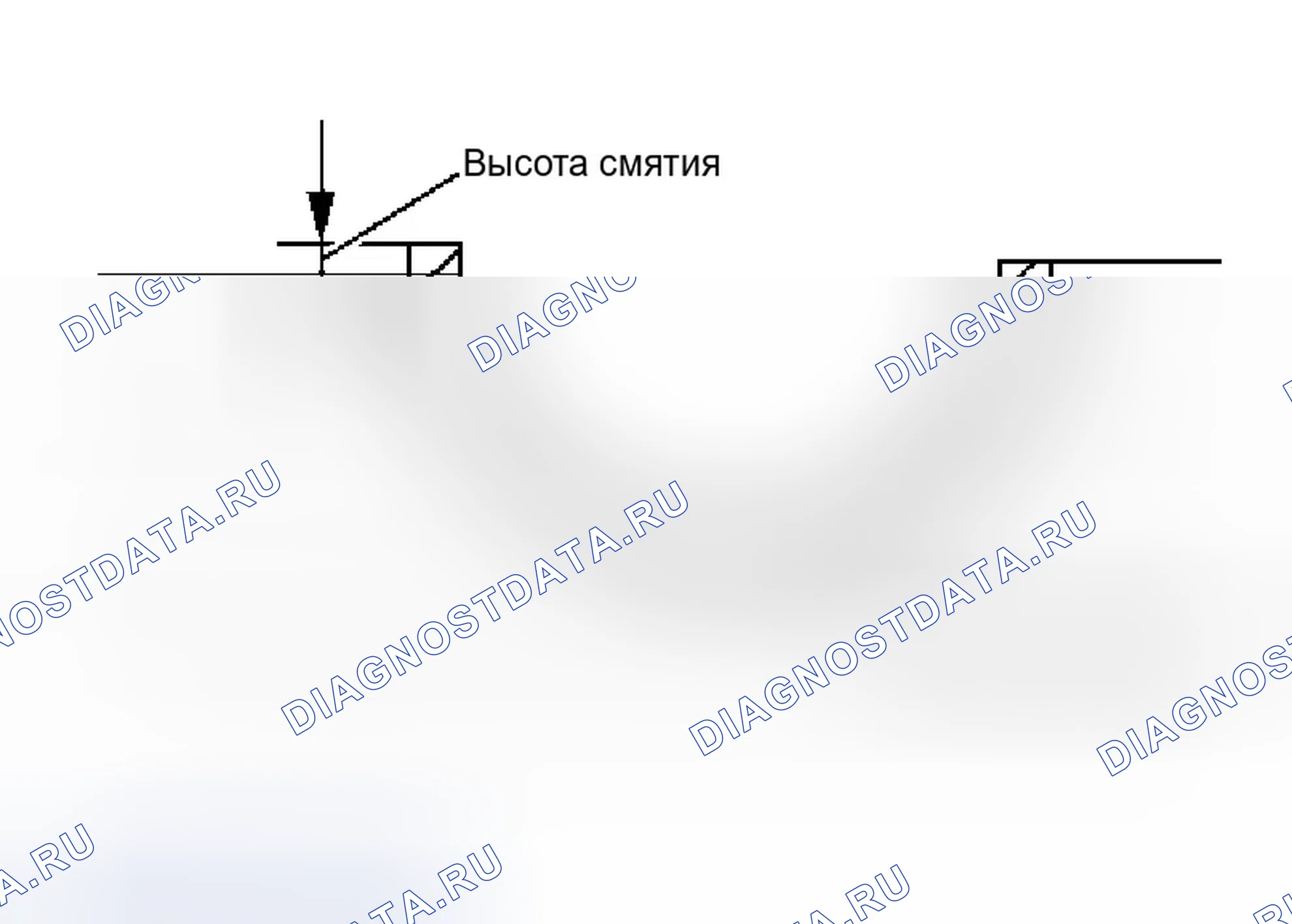 Рис. 272: ВЫСОТА СМЯТИЯ КОРЕННОГО ПОДШИПНИКА. Infiniti Q45 III