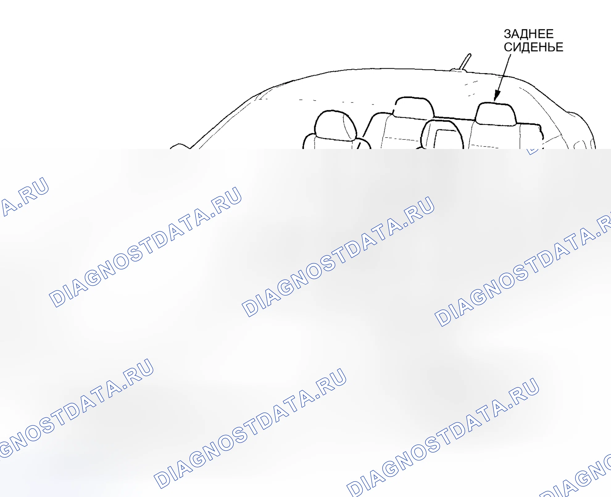 Рис. 102: Указатель расположения компонентов. Honda Accord VII