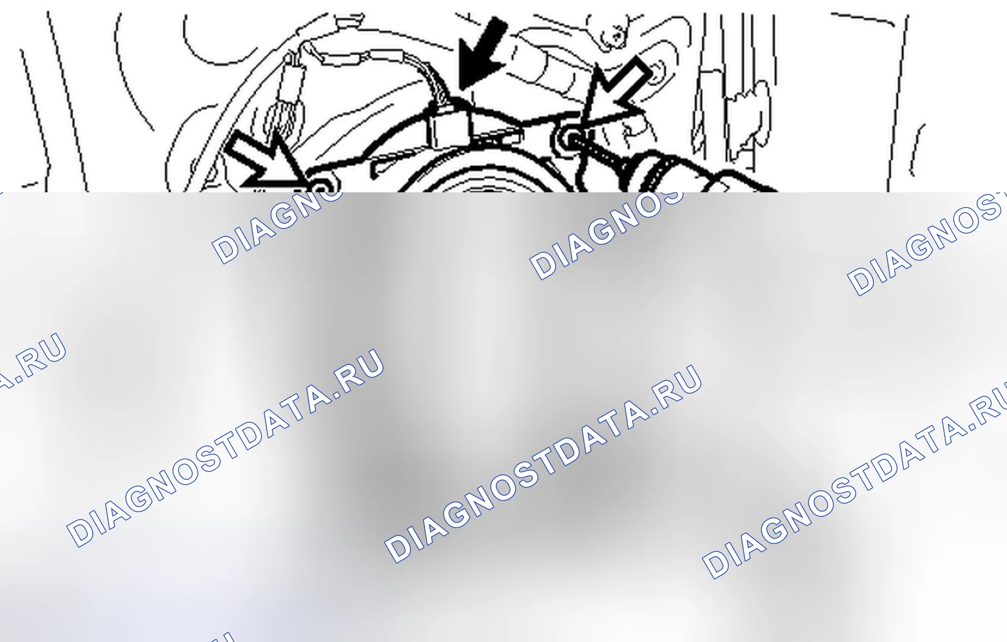 Рис. 419: ДЕМОНТАЖ. Toyota Prius III рестайлинг