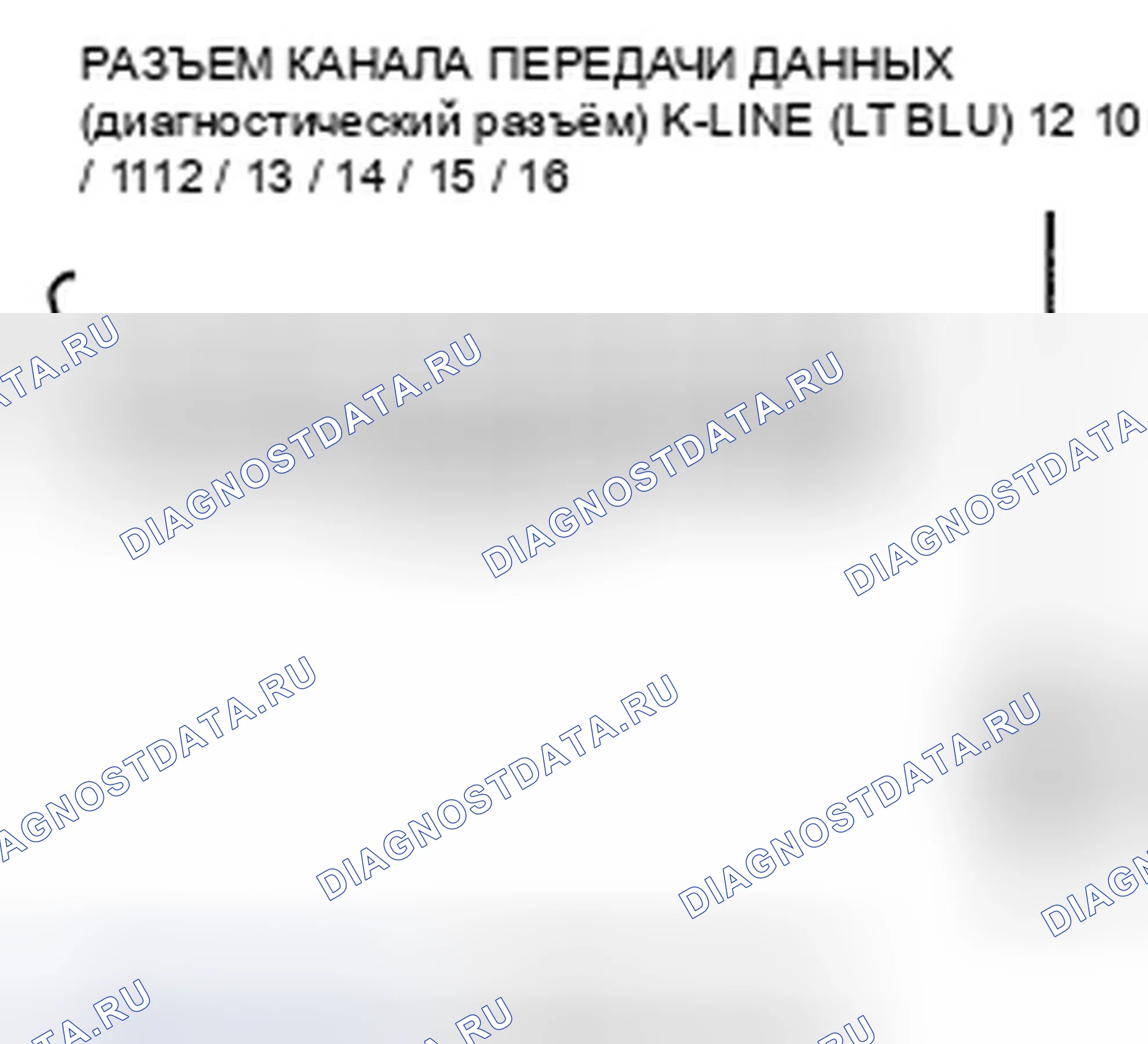 Рис. 86: Поиск и устранение неисправностей в цепи диагностический разъём. Honda Crosstour I