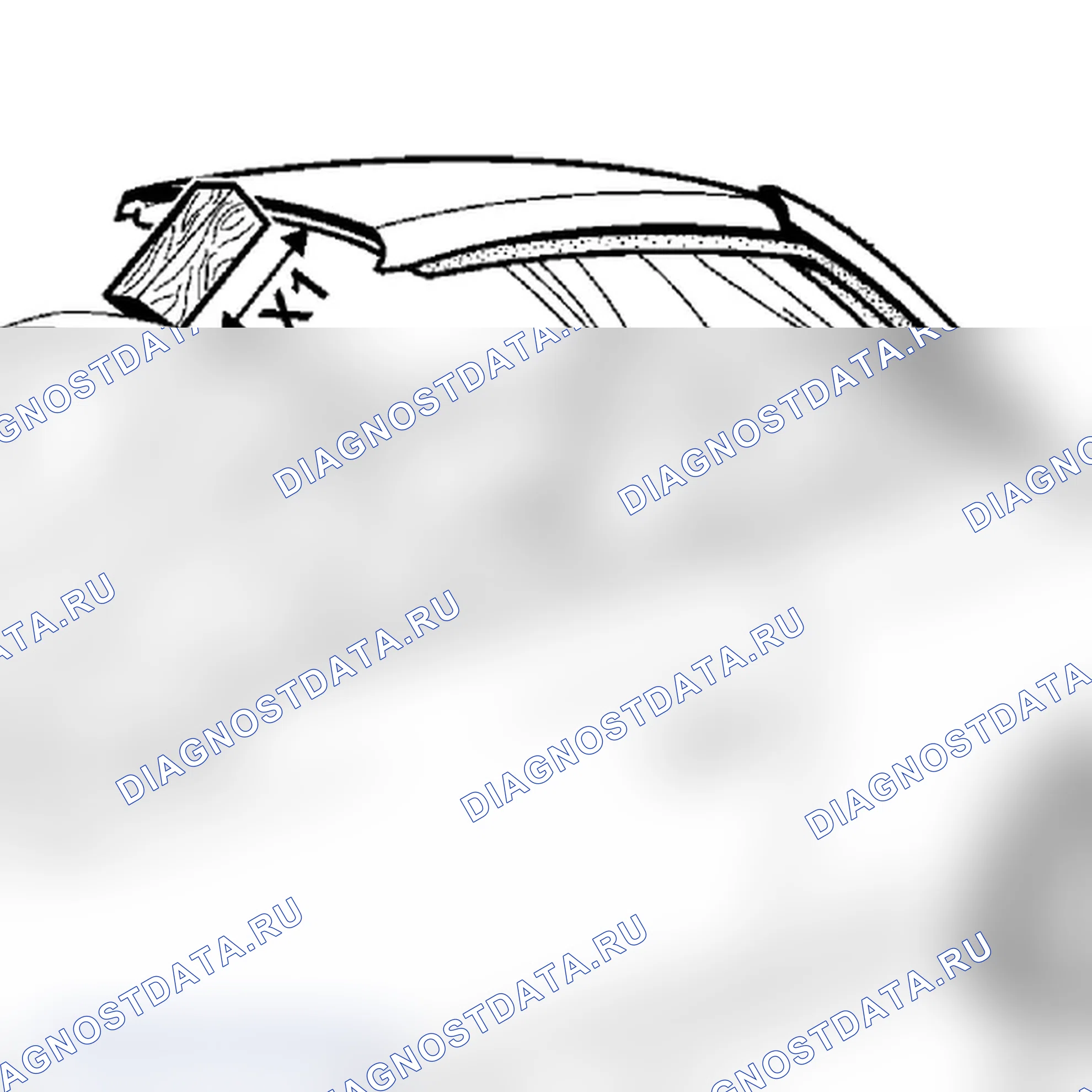 Неподвижное стекло складной крыши: снятие- установка. Renault Megane III