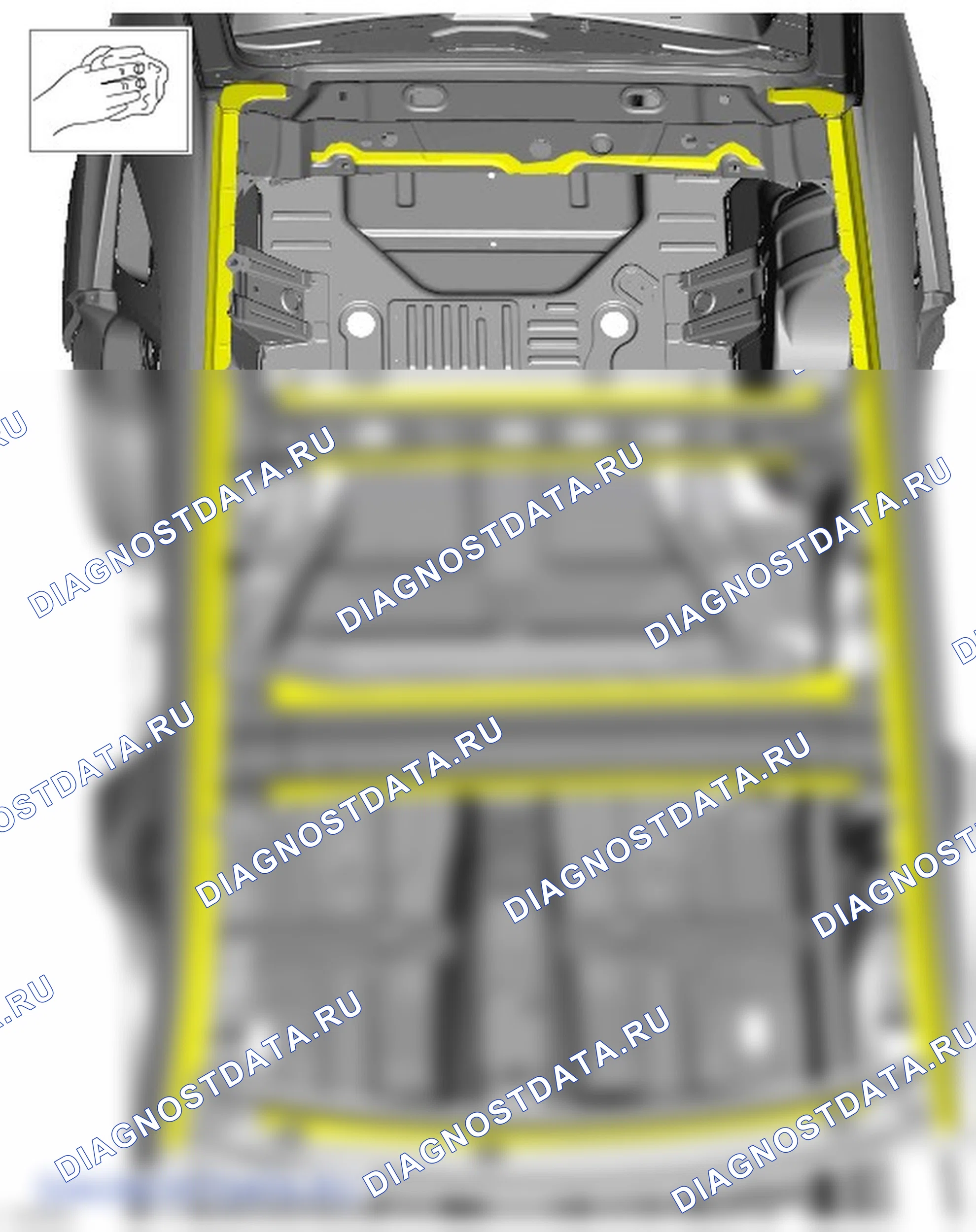 Как снять и установить панель крыши. Ford Edge II
