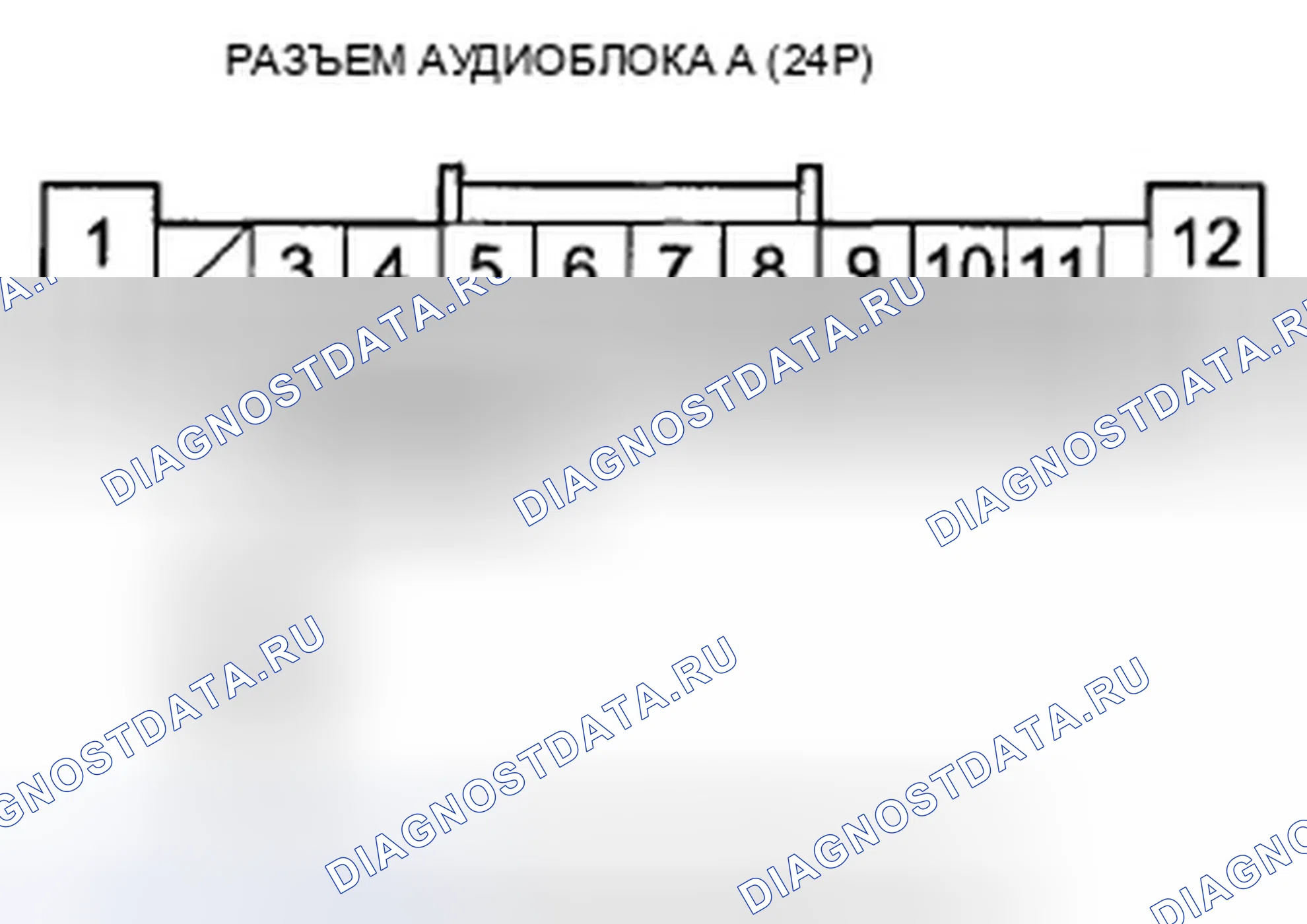 Рис. 557: Выключатель питания аудиоблока не выключается. Honda Accord VIII