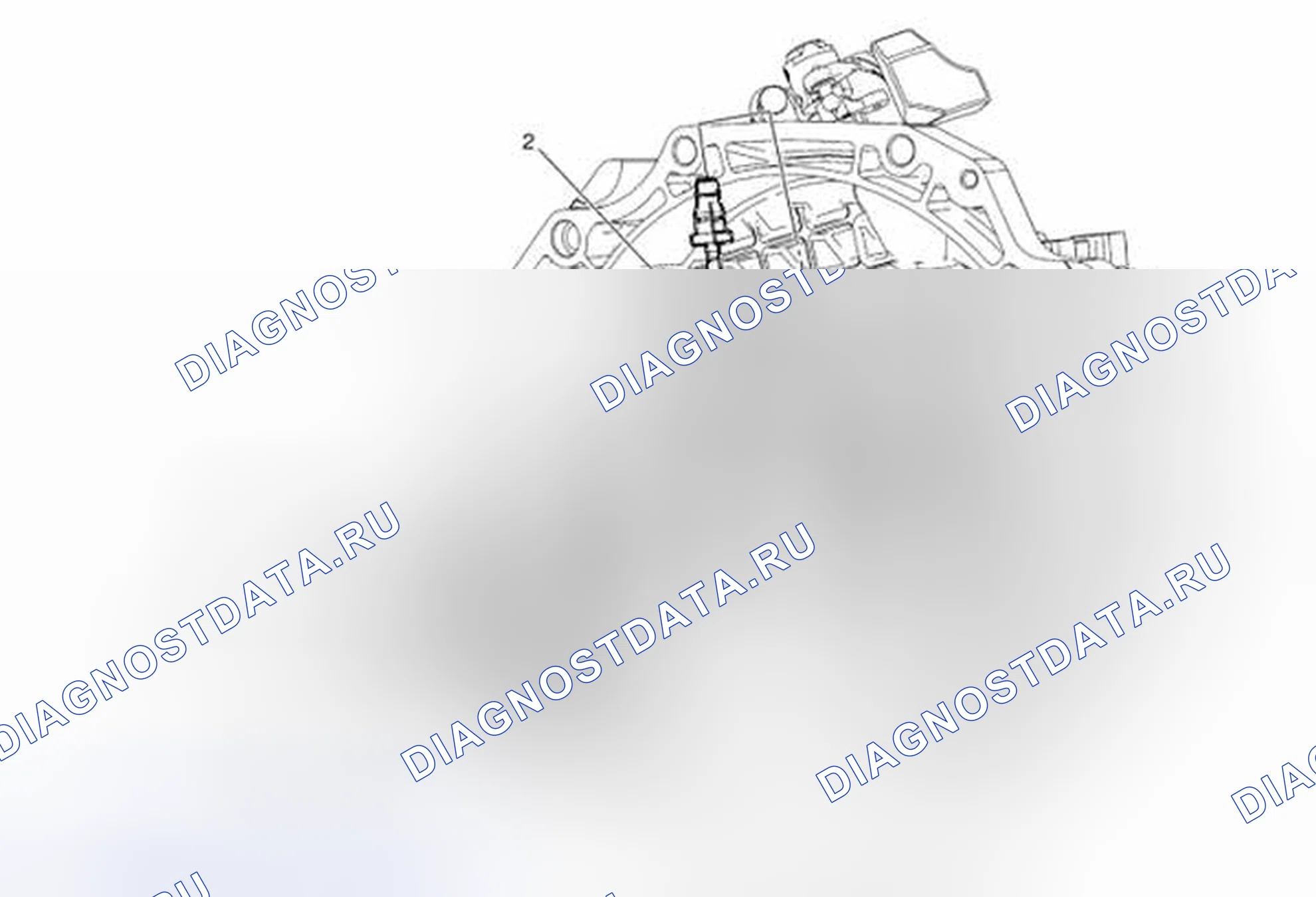 Рис. 59: Установка цилиндра привода сцепления. Chevrolet Trax I