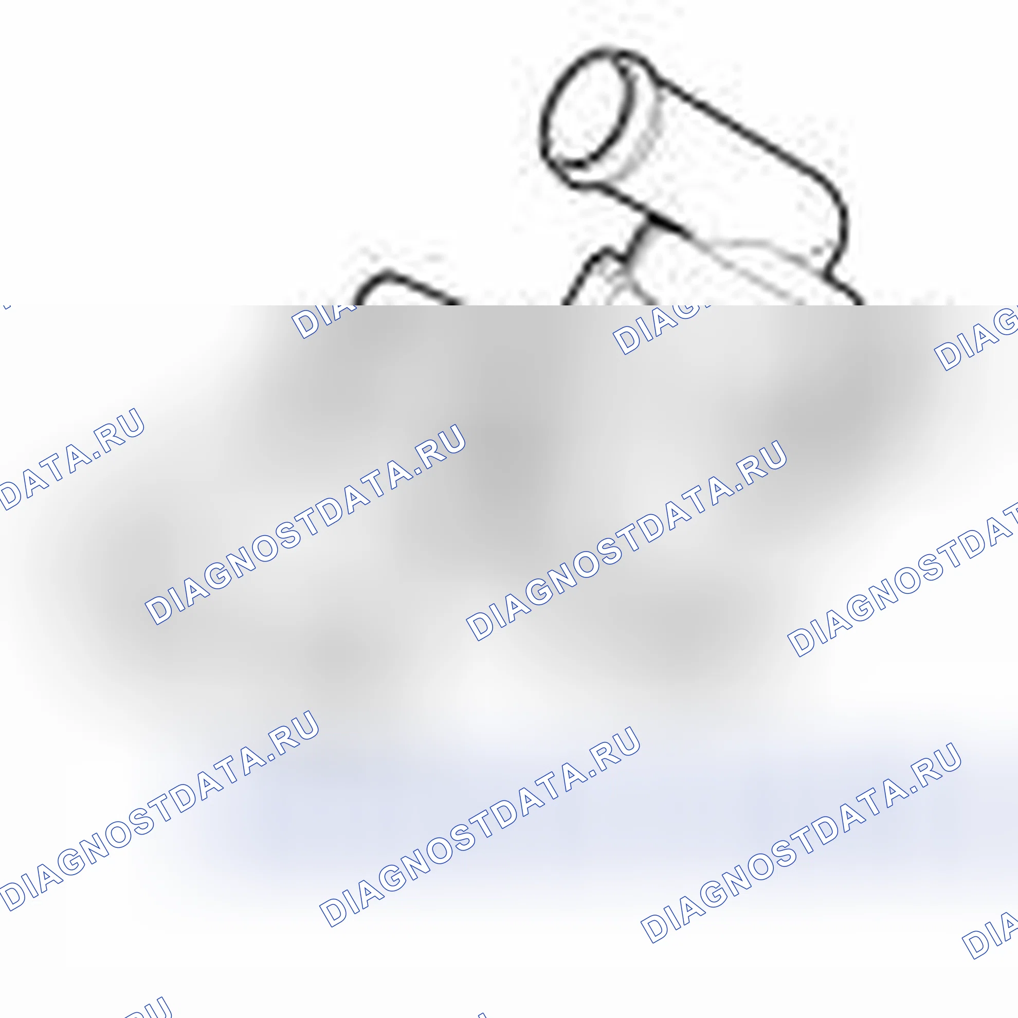 Рис. 258: ВОДЯНОЙ НАСОС. Volvo S80 II рестайлинг