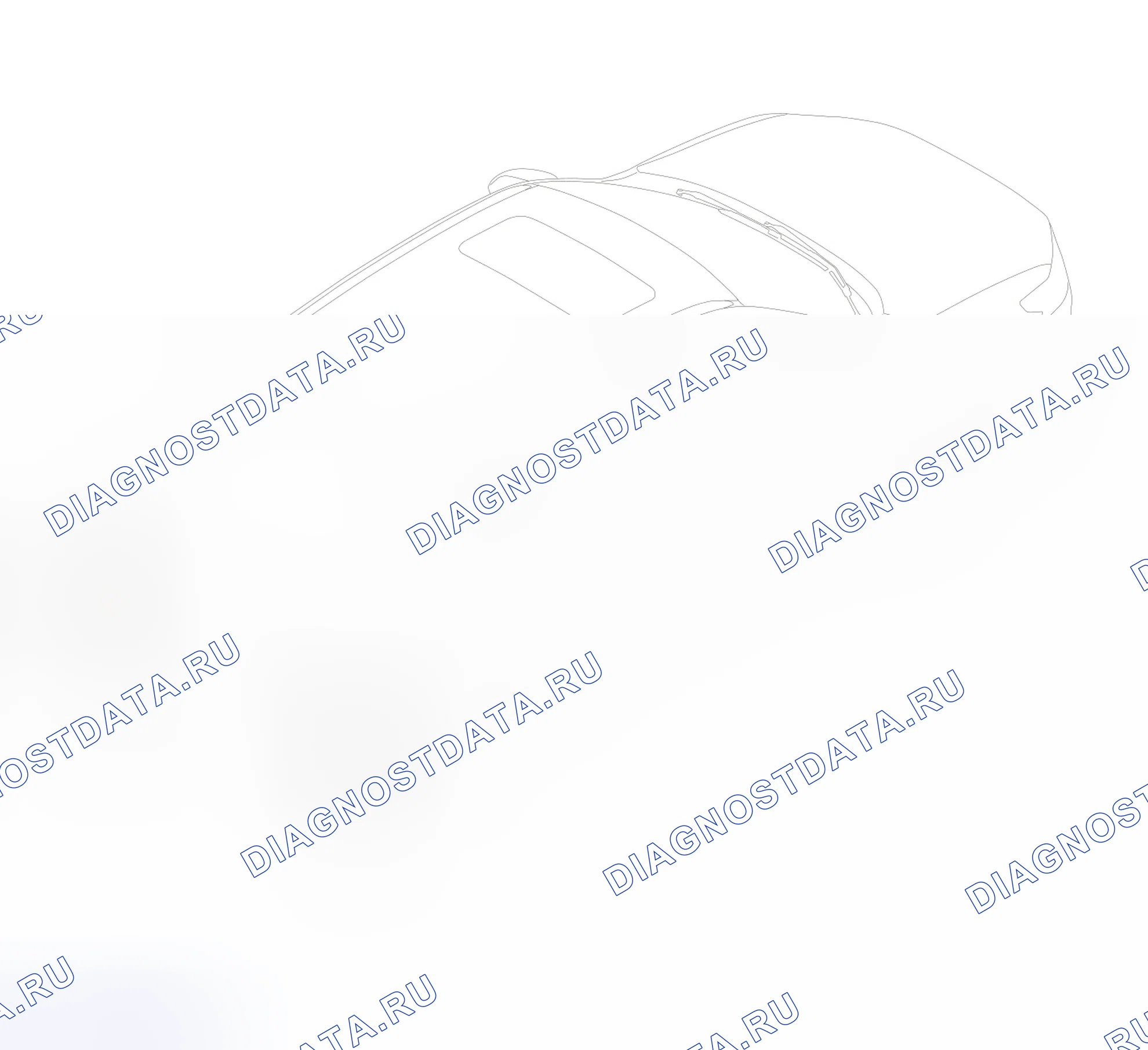 Схема расположения бокового и задних вспомогательных системы — Haval F7X. Haval F7x I