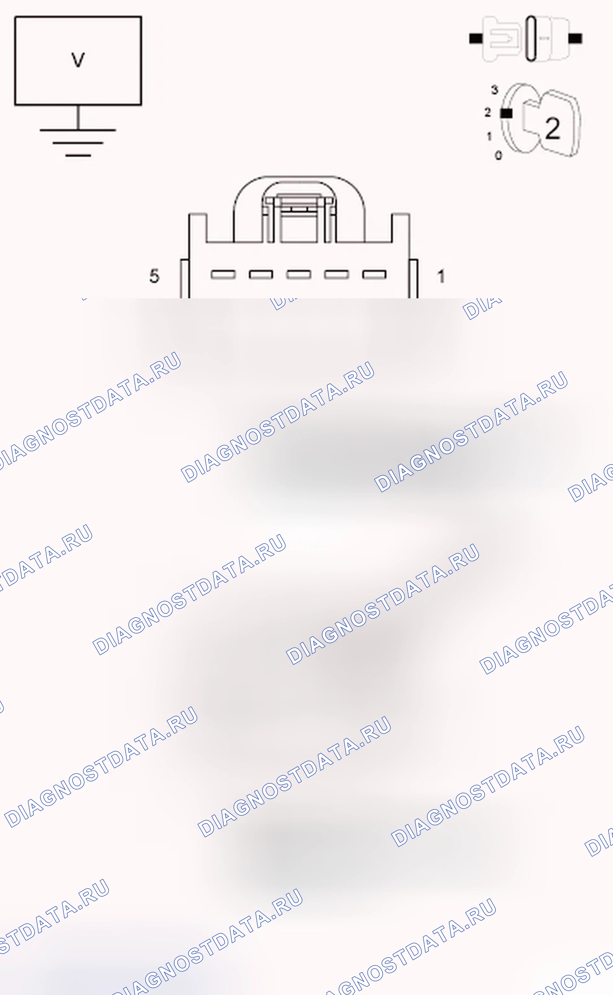 Рис. 247: ДИАГНОСТИЧЕСКИЙ ТЕСТ. Chrysler Town & Country V рестайлинг