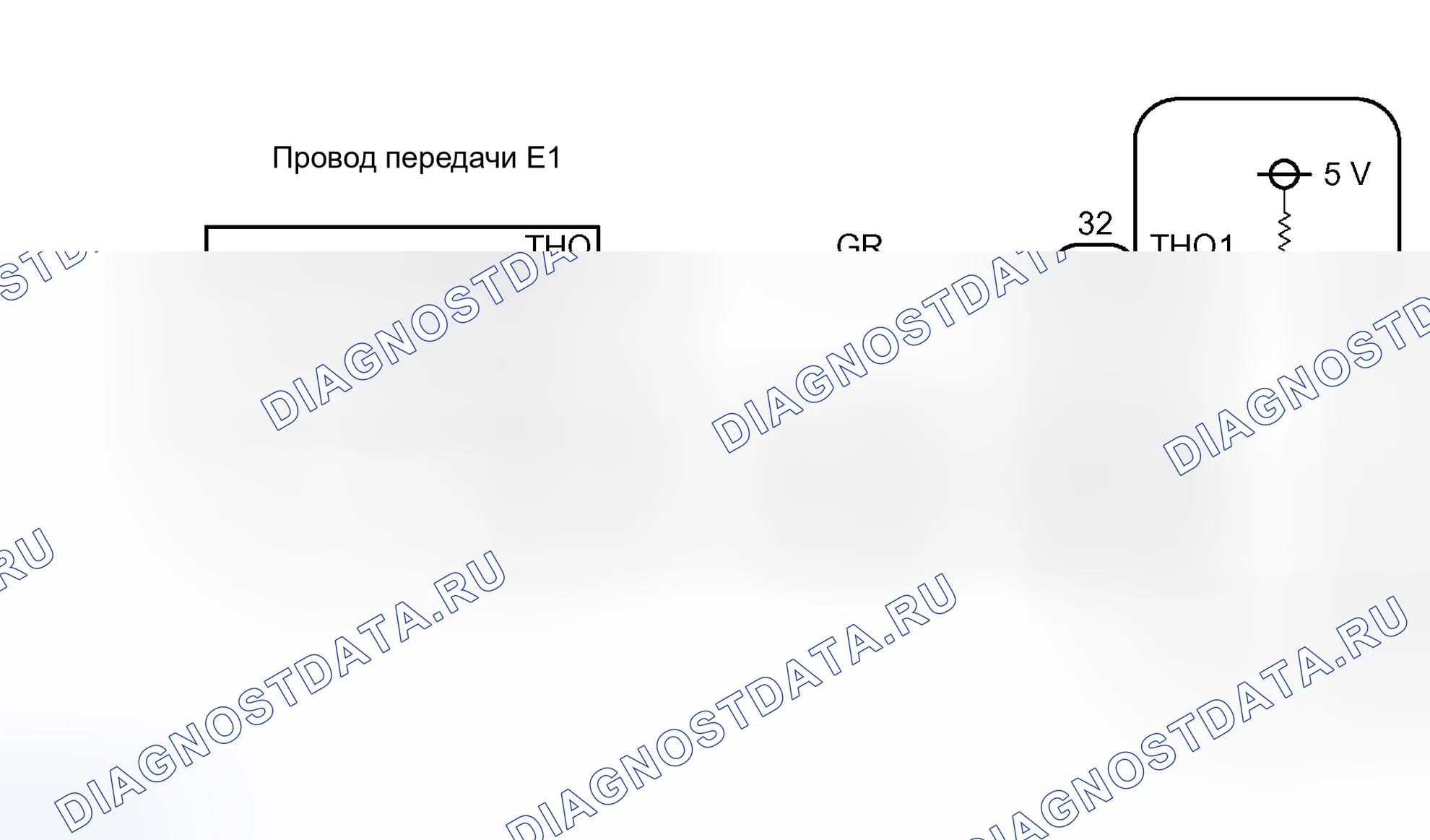 Рис. 272: электросхема. Toyota RAV4 II рестайлинг