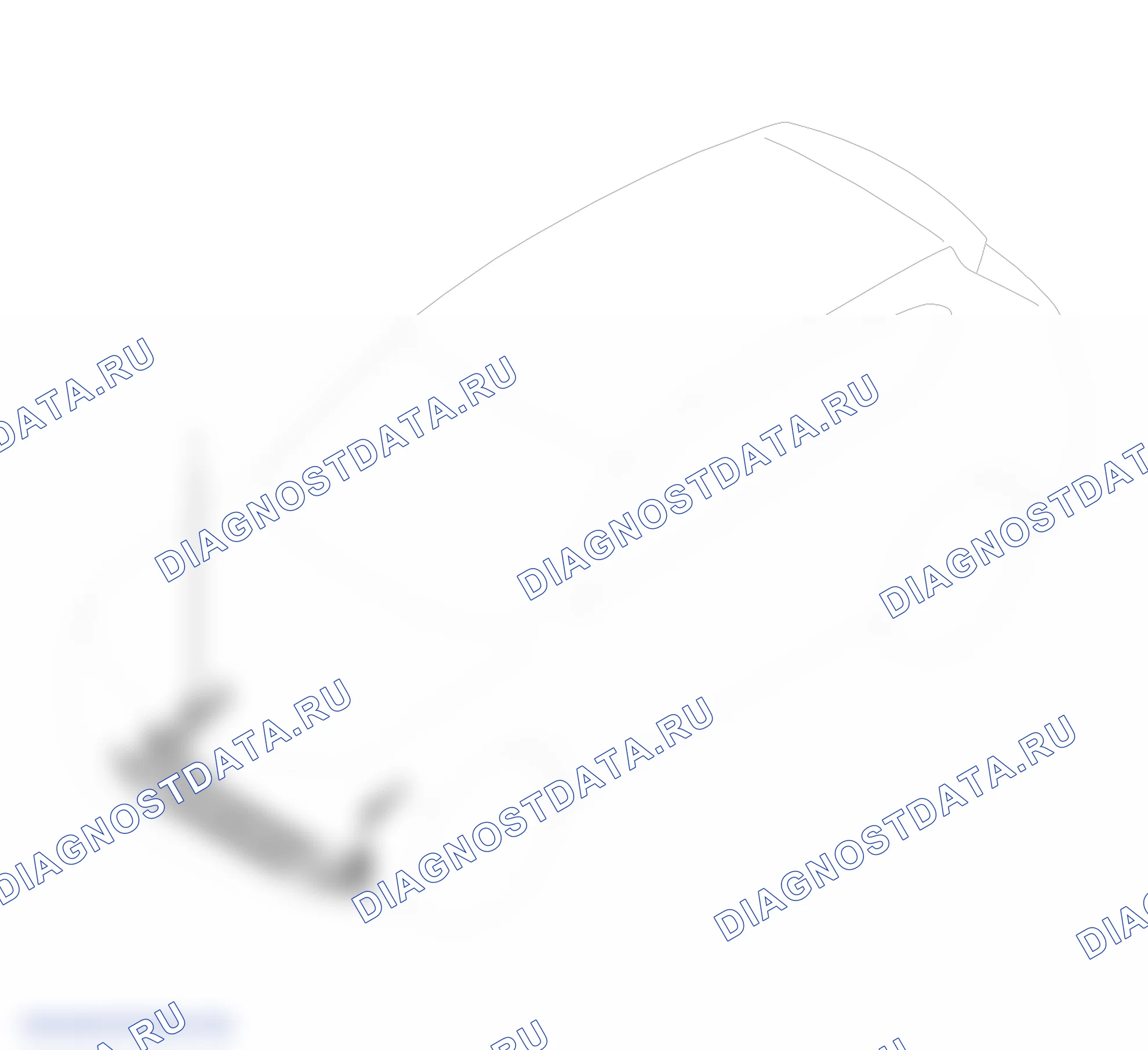 Схема расположения дефлектора под кузова — Haval H2. Haval H2 I