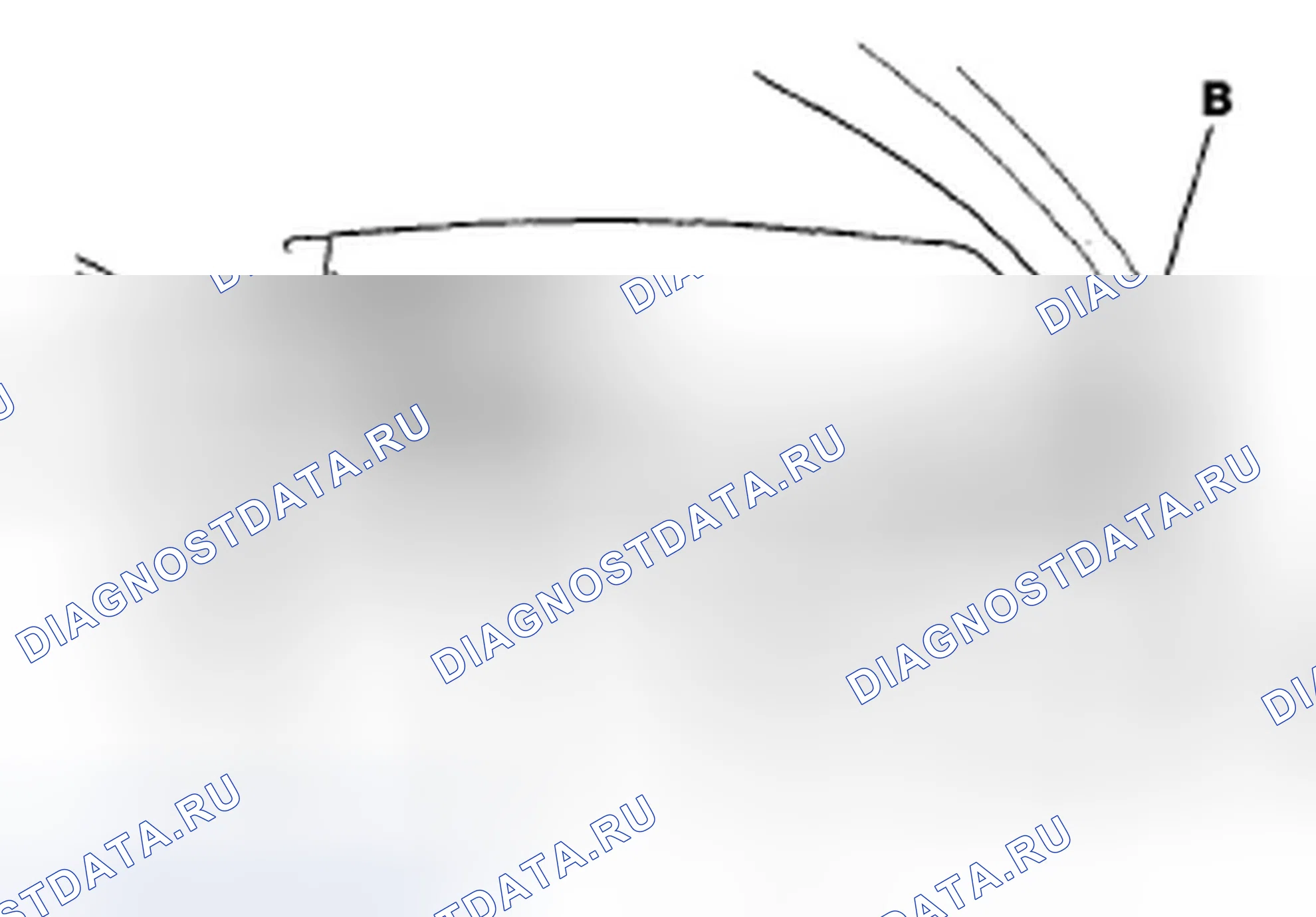Рис. 26: Замена заднего окна. Acura TSX I