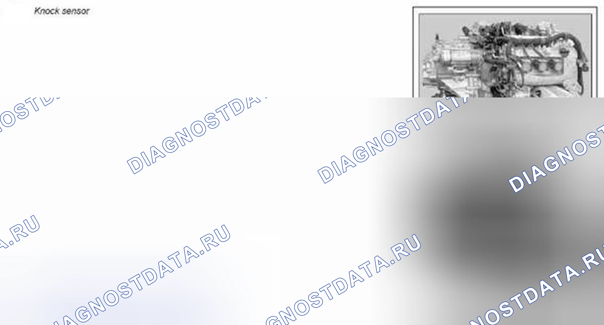 Рис. 50: Описание компонентов датчика детонации - GF07.04-P-6030MCC. Kia Soul I