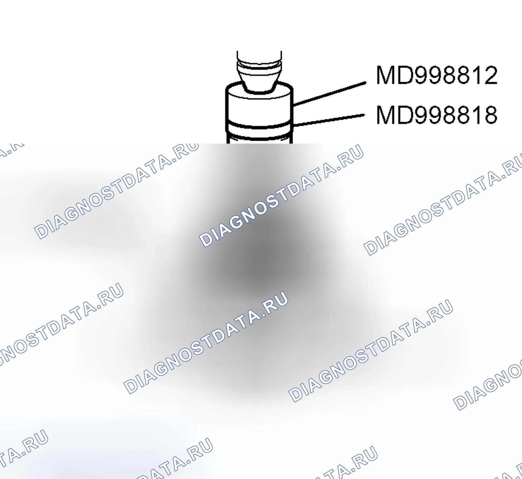 Рис. 41: > > L < < МОНТАЖ ШАРИКОПОДШИПНИКА. Mitsubishi Outlander I