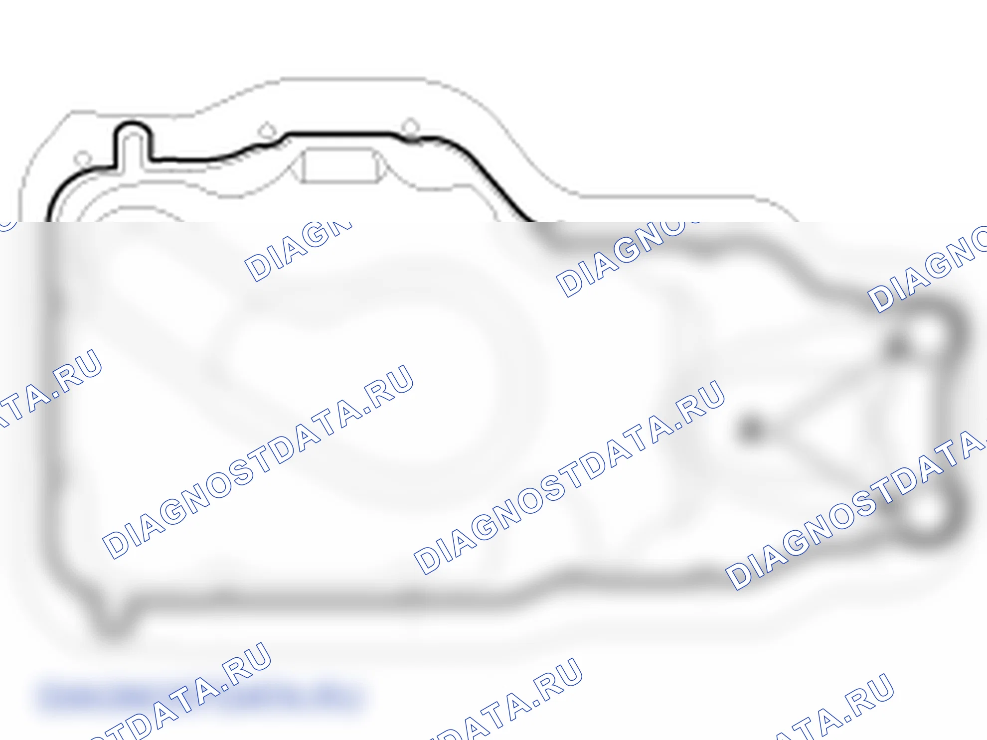 Установка масляного поддона. Hyundai ix35 EL