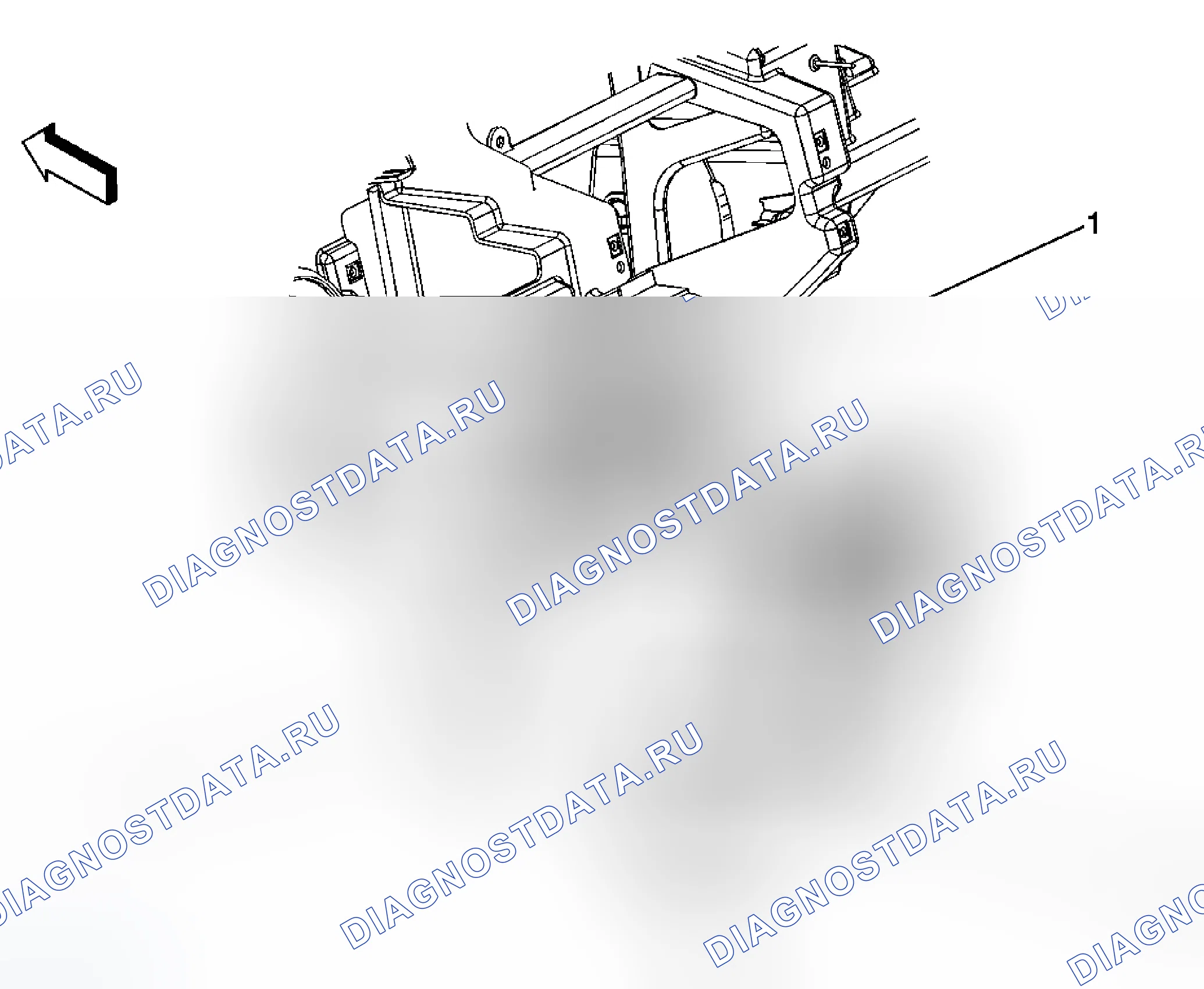 Рис. 7: Центр I / P. Chevrolet Equinox I