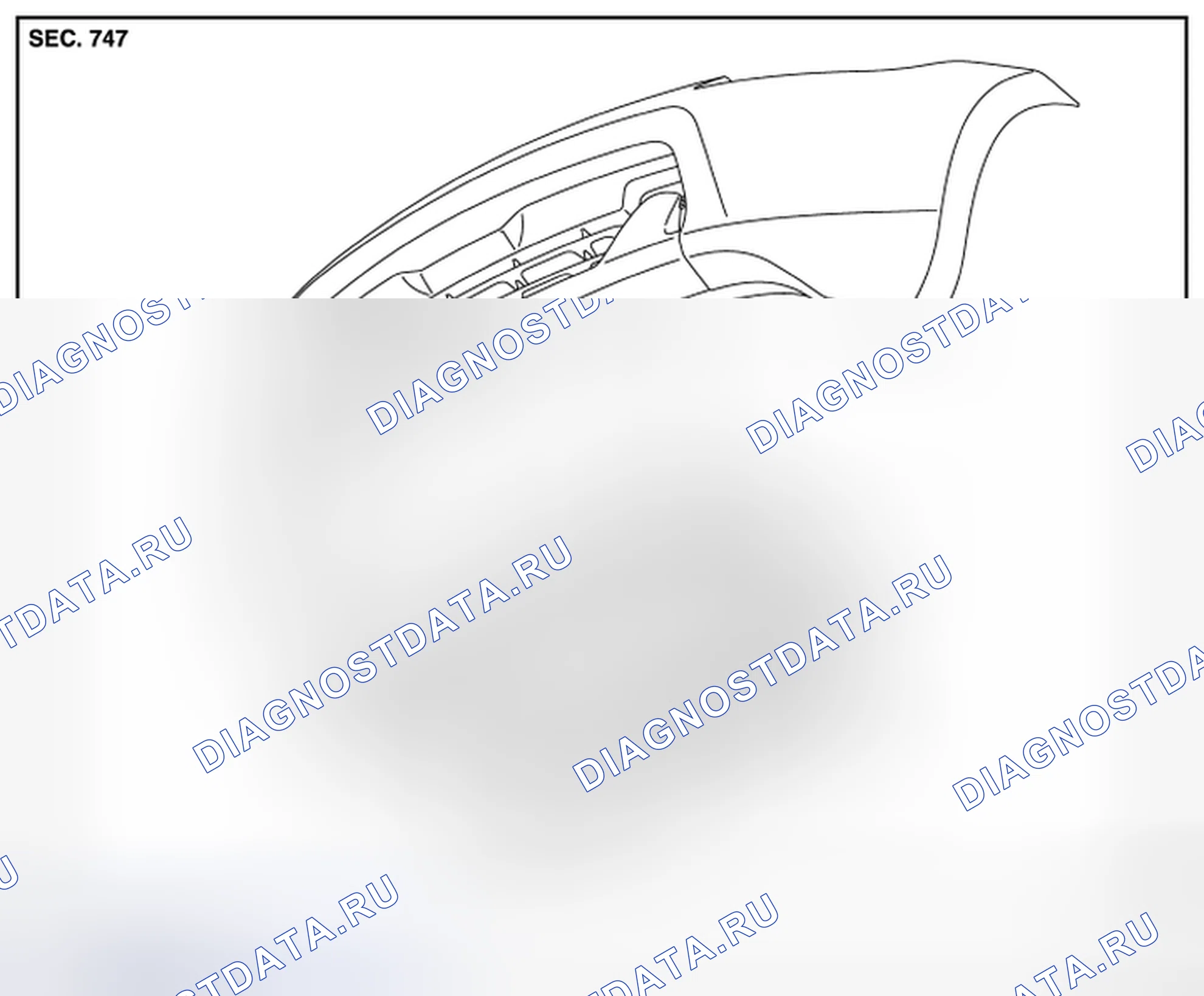Рис. 35: ДВИГАТЕЛЬ ПОД КРЫШКОЙ: вид в разобранном виде. Honda MDX I